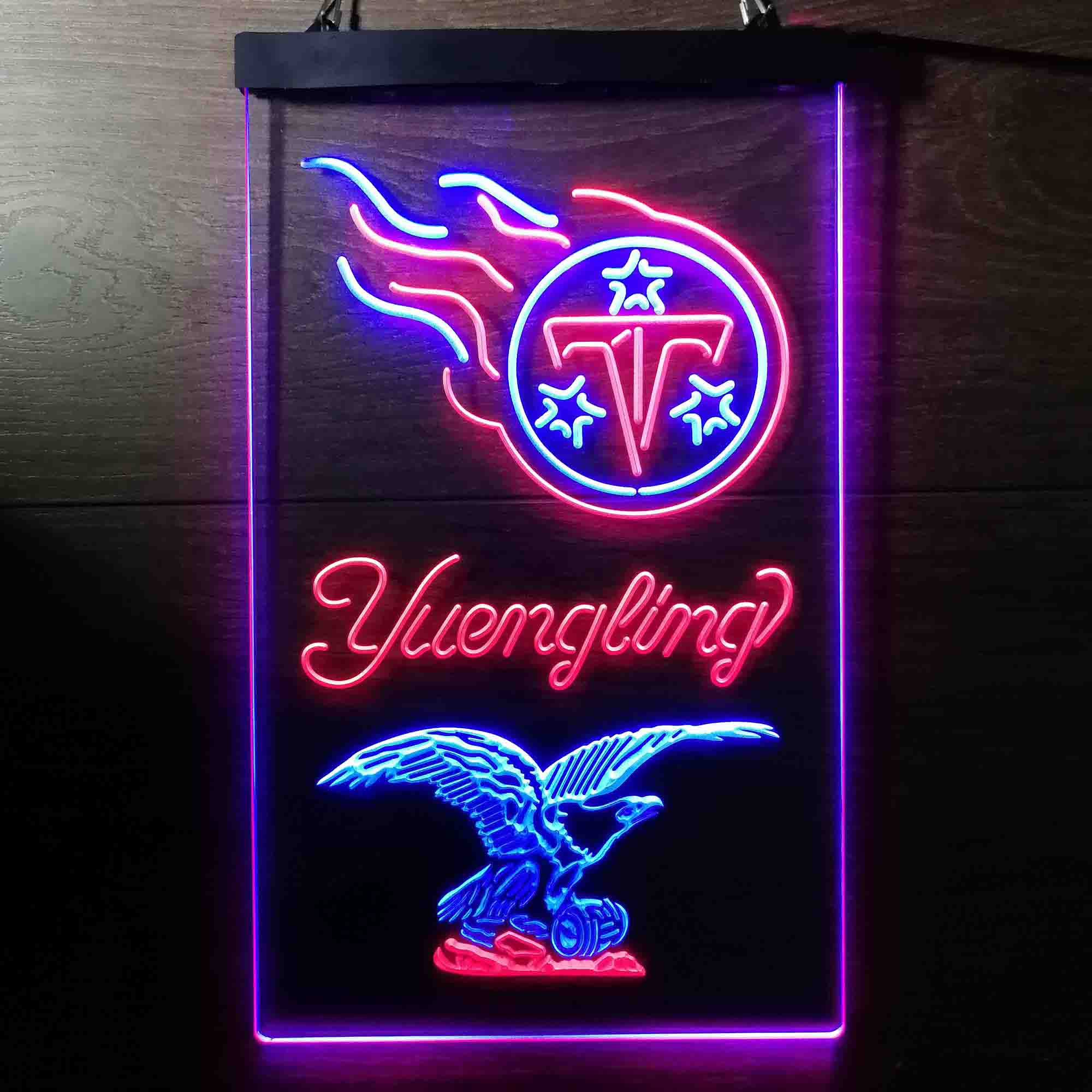 Yuengling Bar Tennessee Titans Est. 1960 LED Neon Sign
