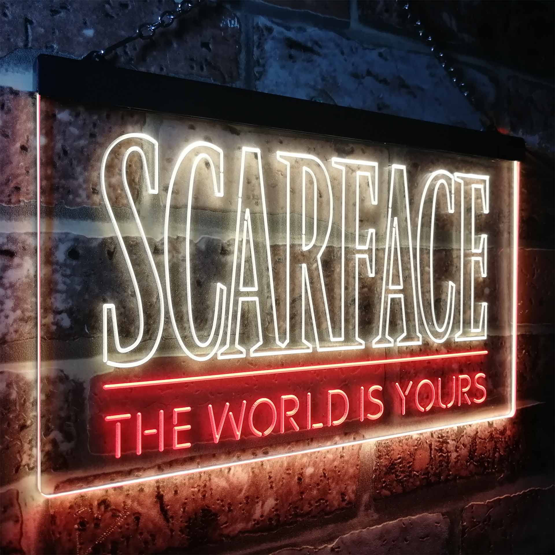 Scarface The World is Yours LED Neon Sign