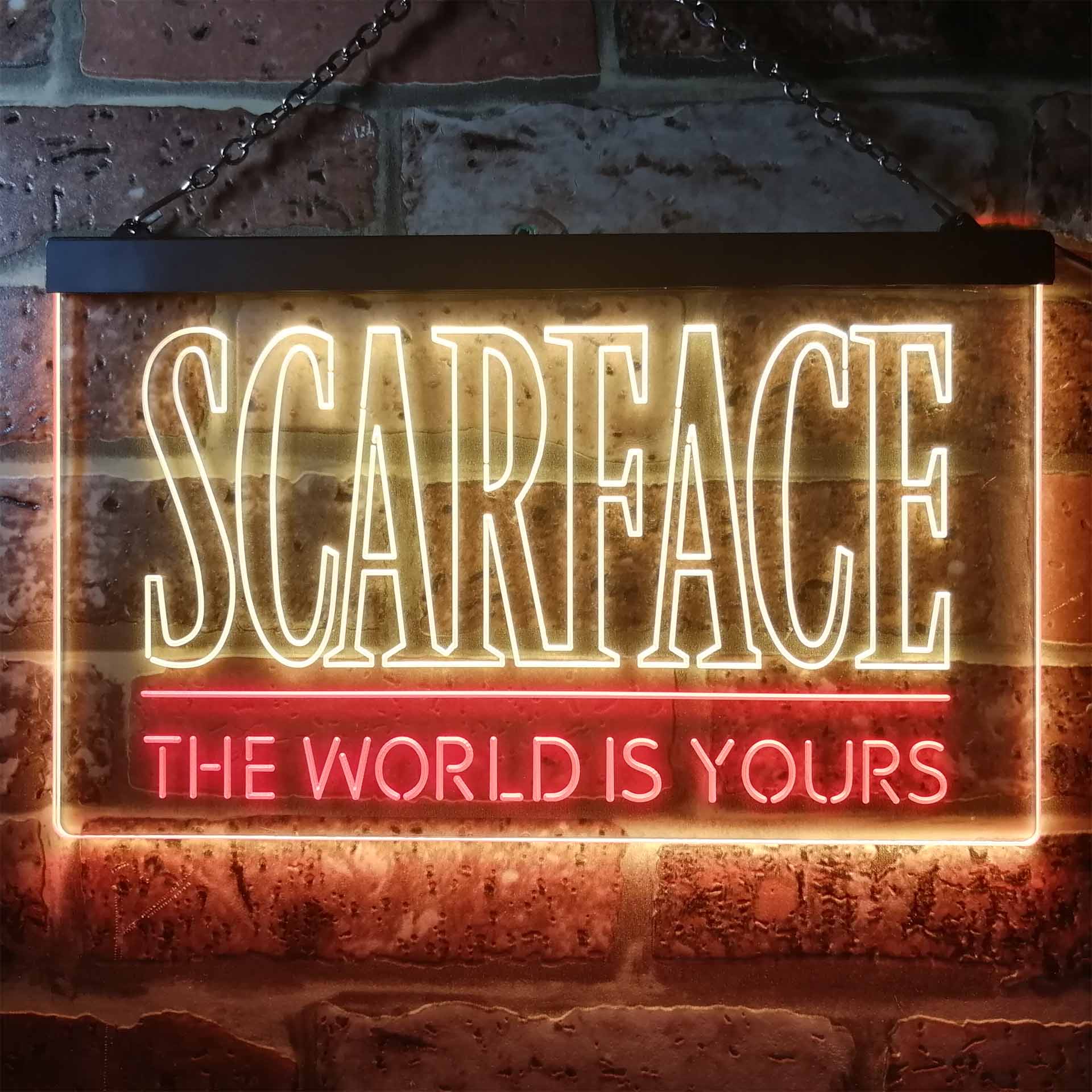 Scarface The World is Yours LED Neon Sign