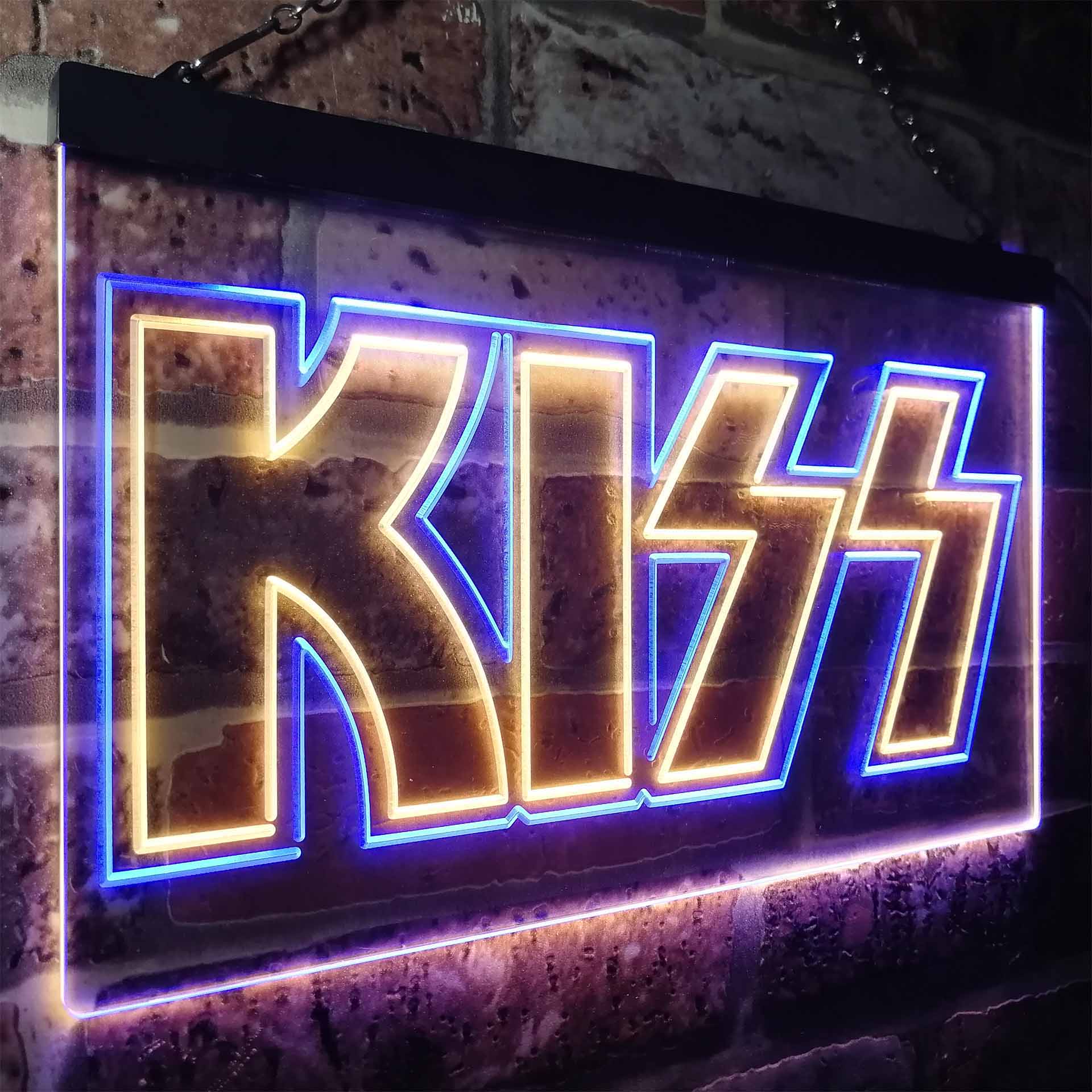 Kiss Band Music LED Neon Sign