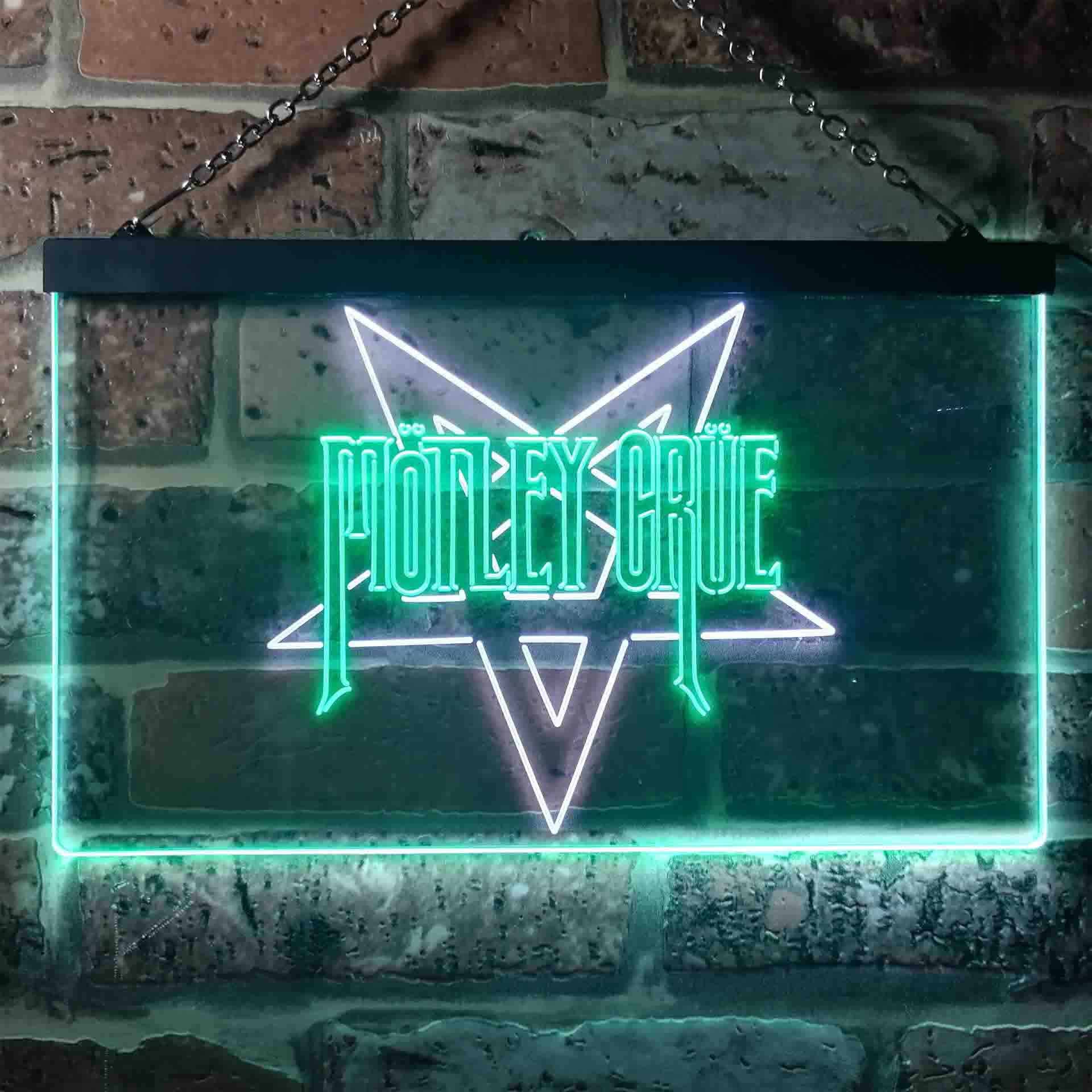Motley Crue Star LED Neon Sign