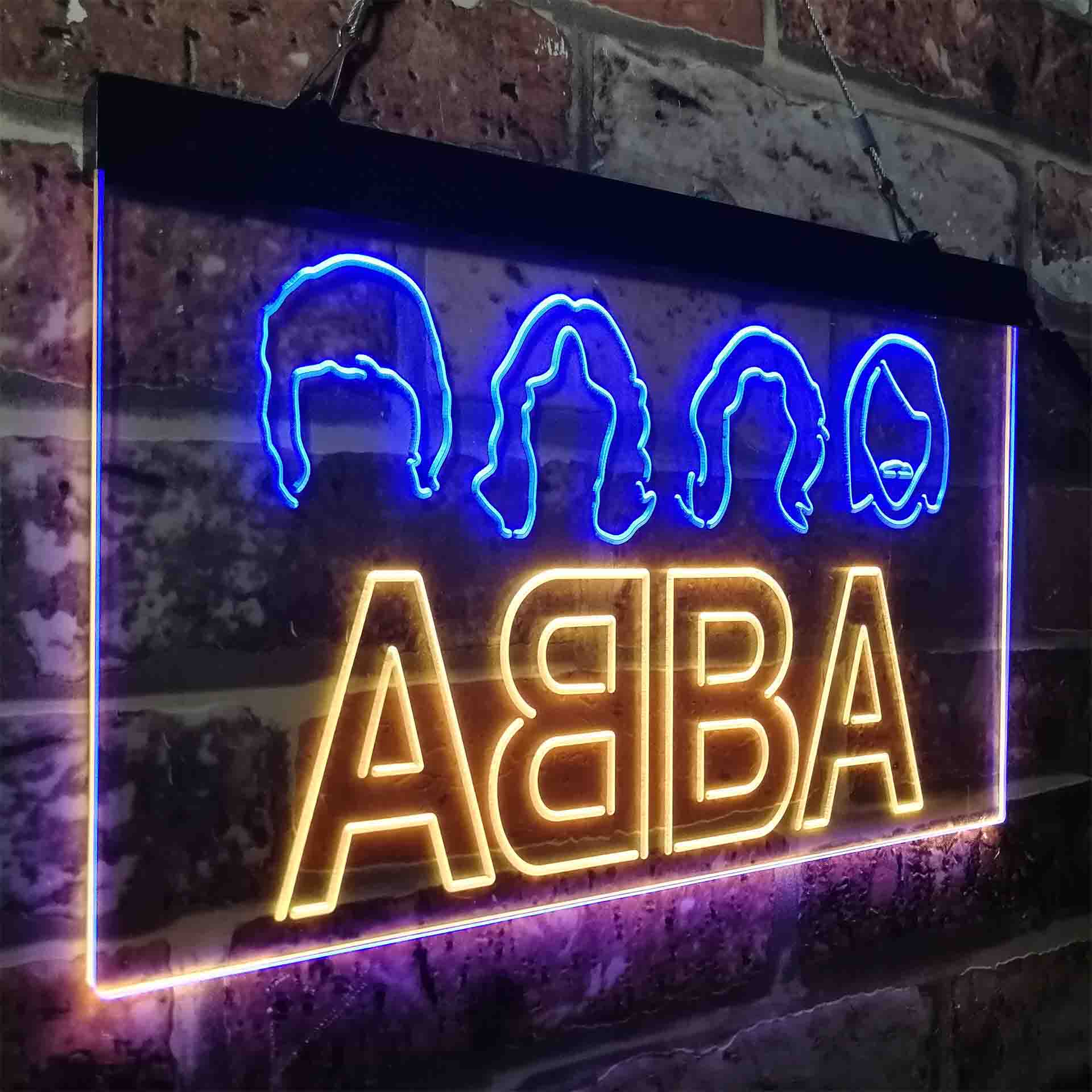 ABBA Band Music LED Neon Sign