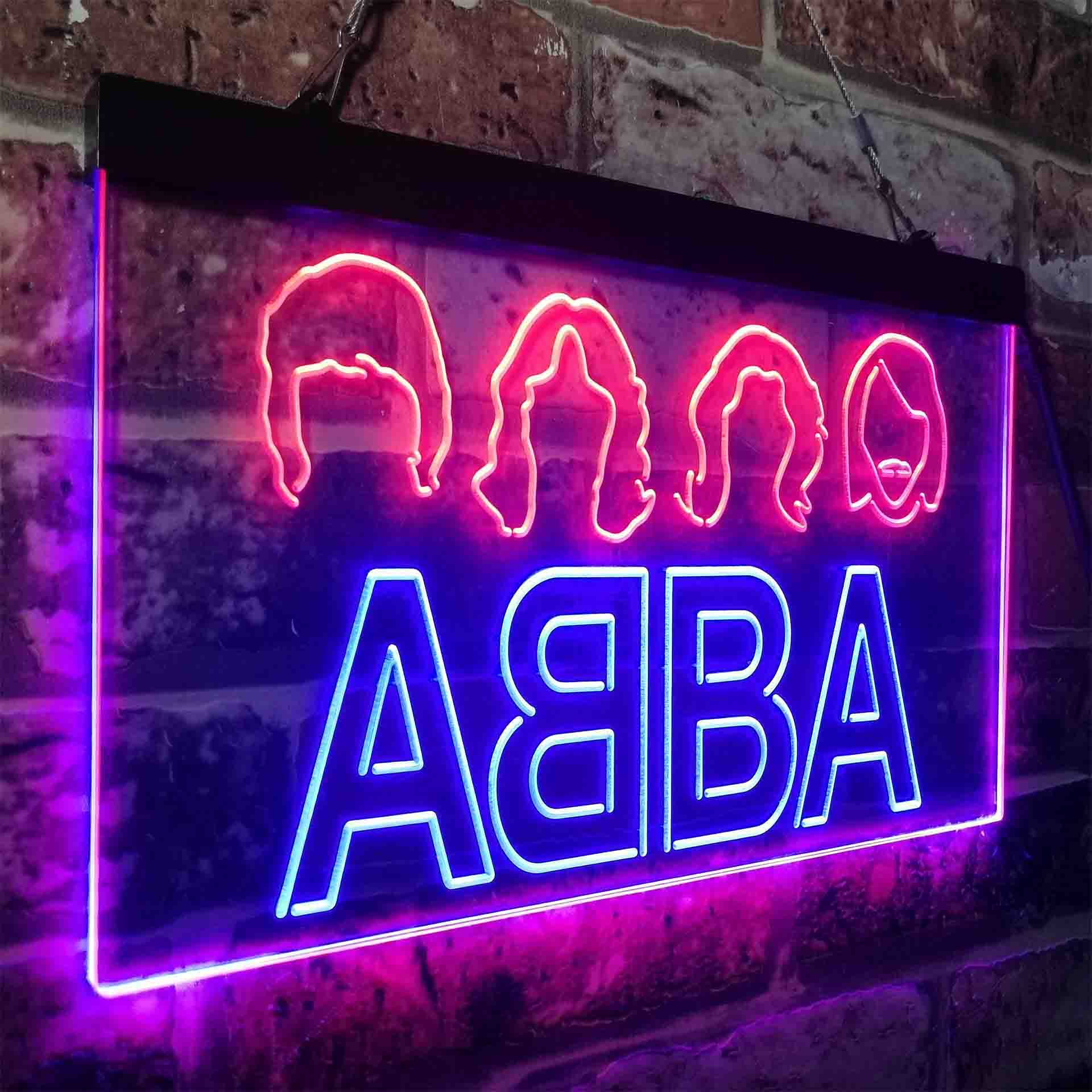 ABBA Band Music LED Neon Sign