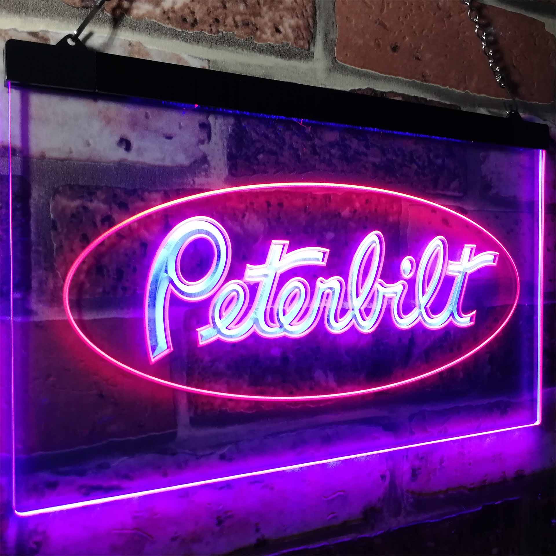 Peterbilts Cars Bar LED Neon Sign