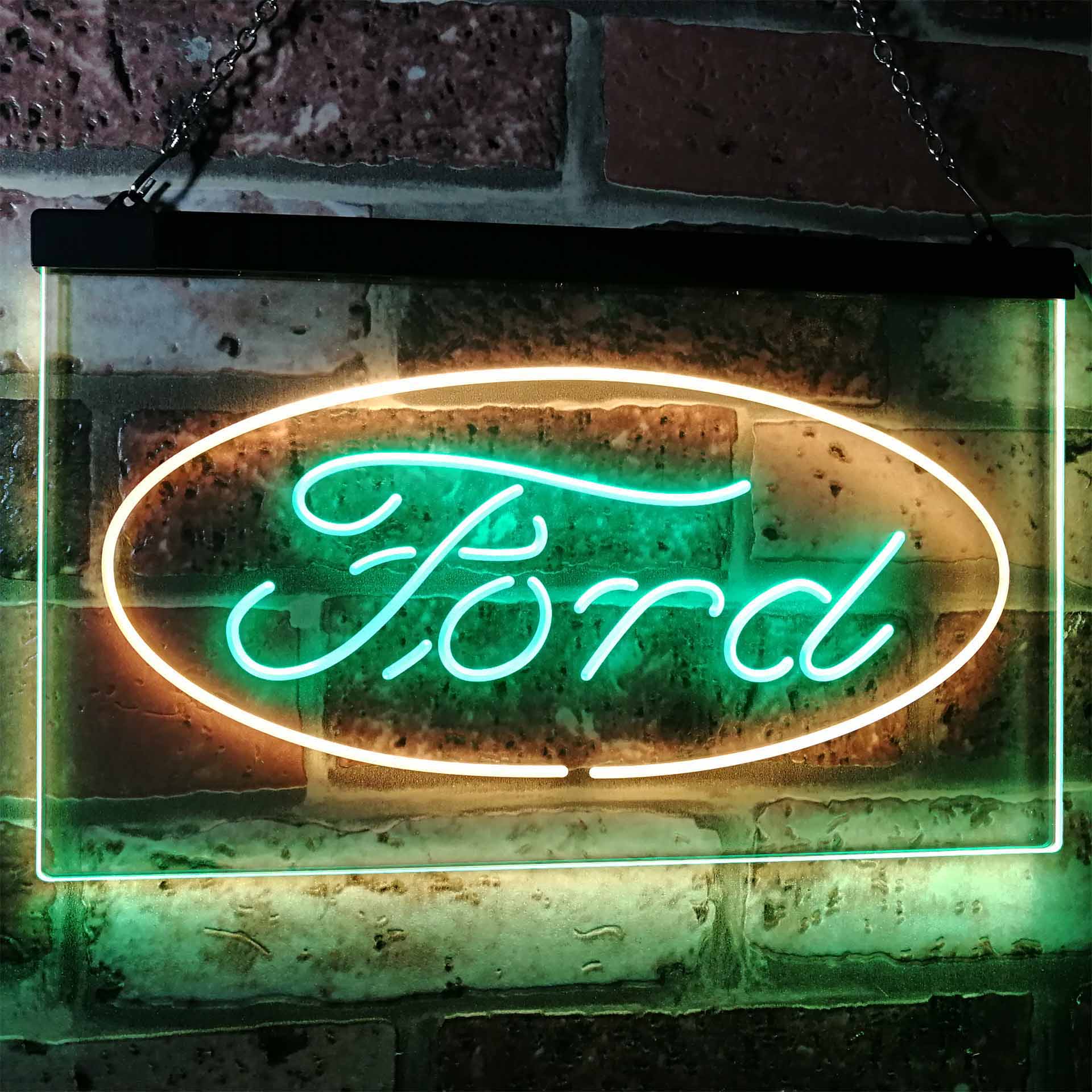 Ford Badge Car Truck Bar LED Neon Sign