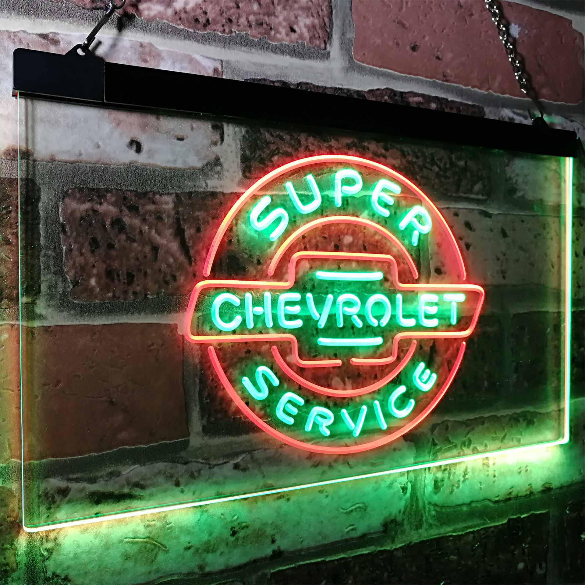 Chevrolet Super Service Car LED Neon Sign