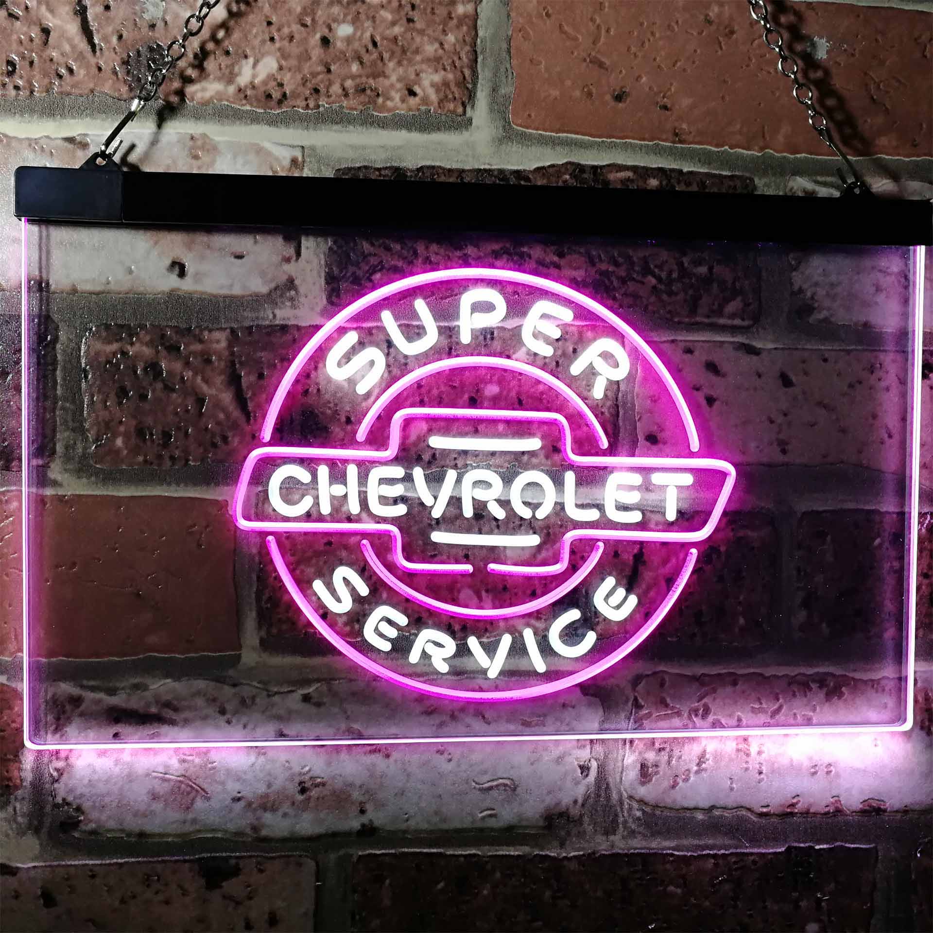 Chevrolet Super Service Car LED Neon Sign