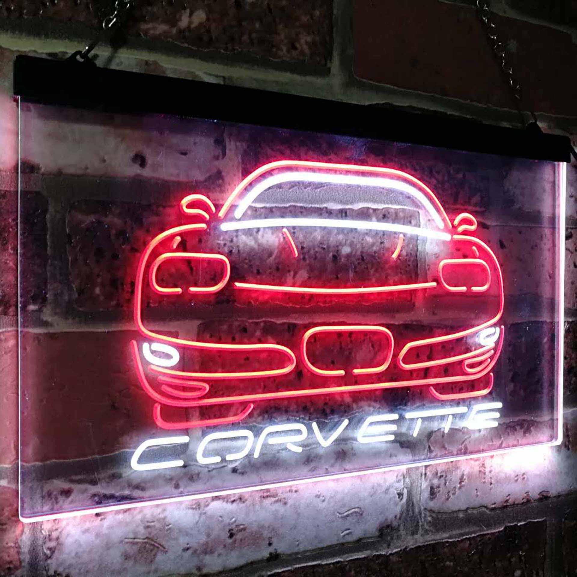 Corvette Car LED Neon Sign