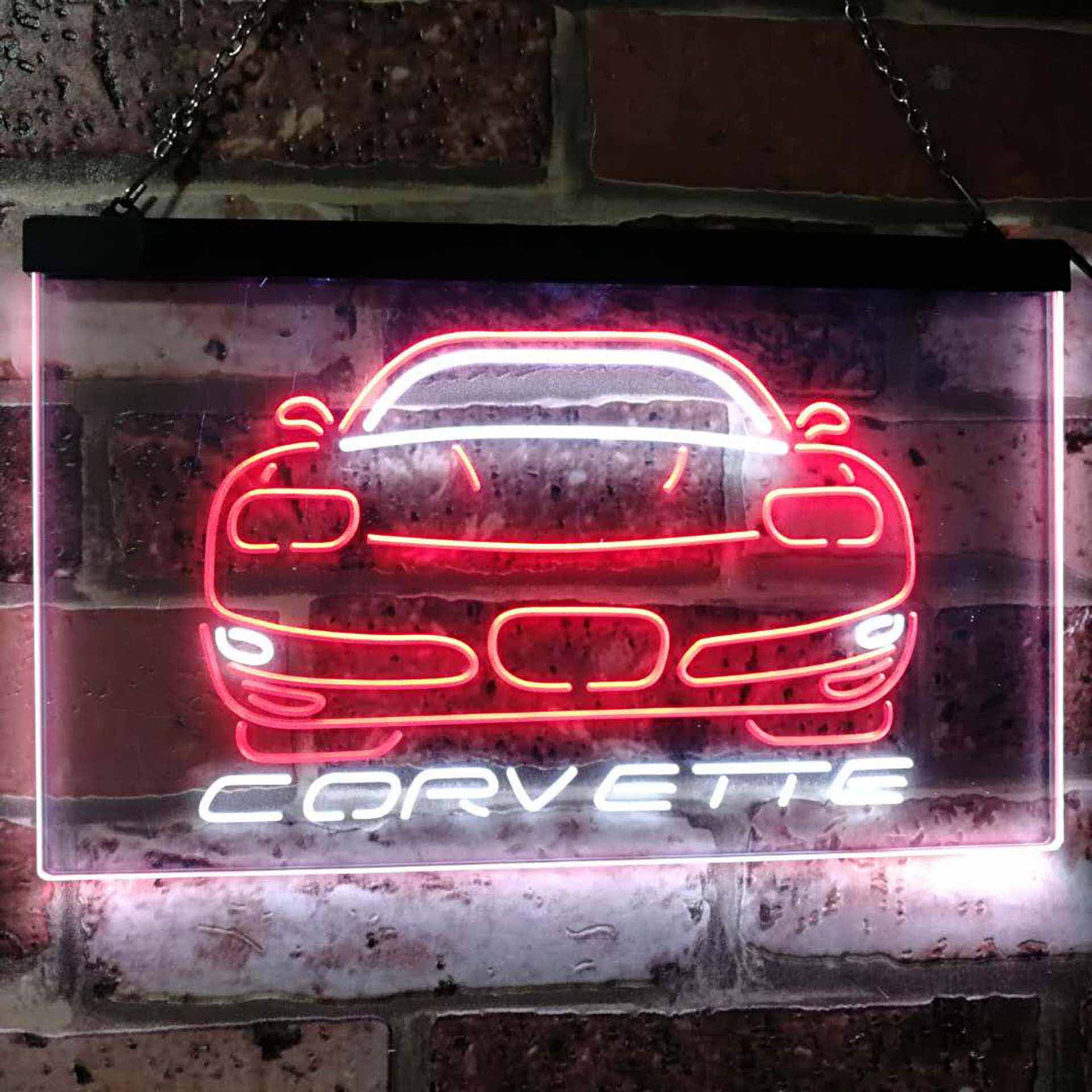 Corvette Car LED Neon Sign