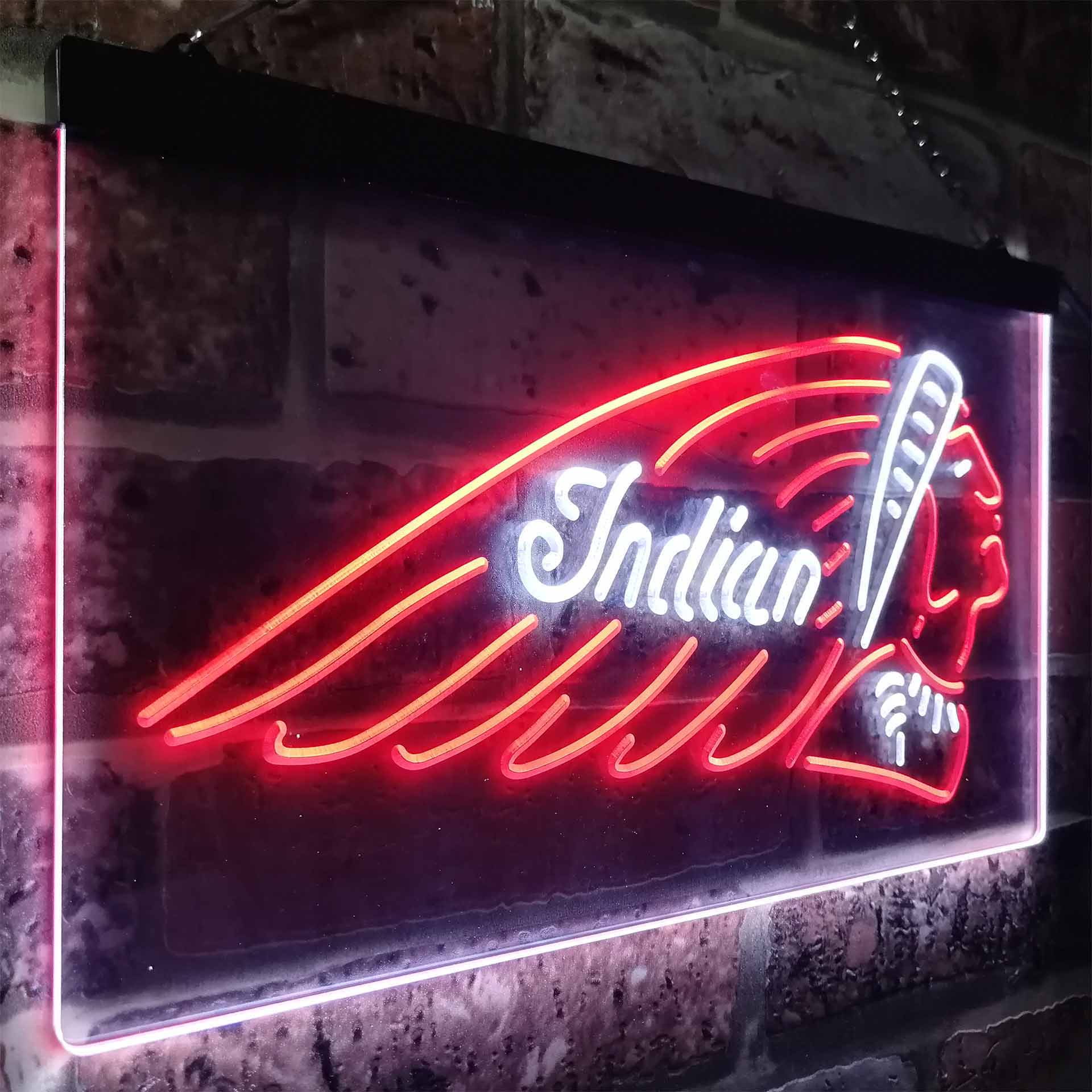 Indian Motorcycle Club LED Neon Sign