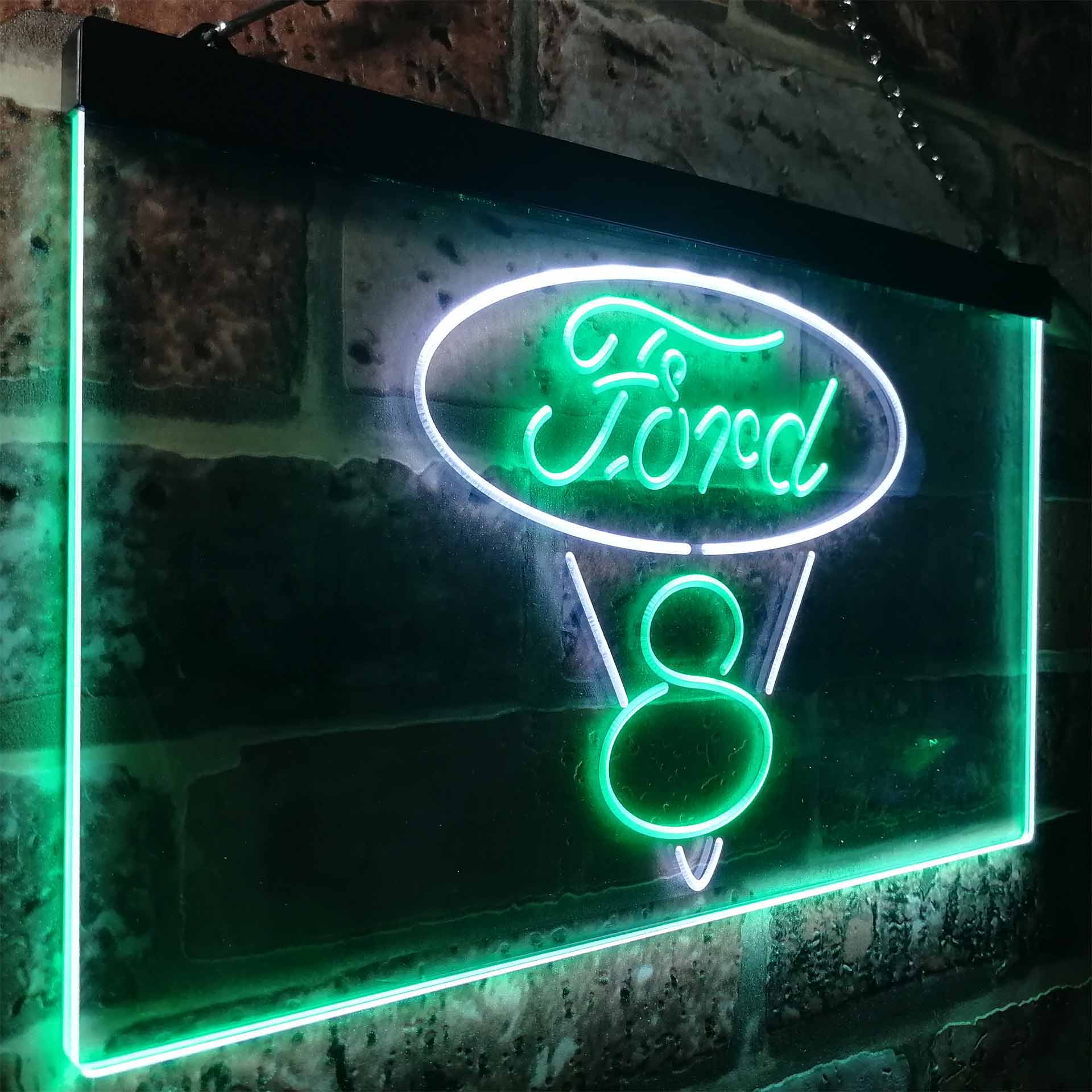 Ford V8 Car LED Neon Sign