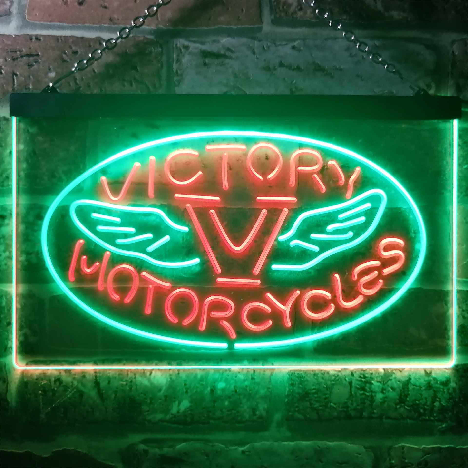 Victory Motorcycles Club LED Neon Sign