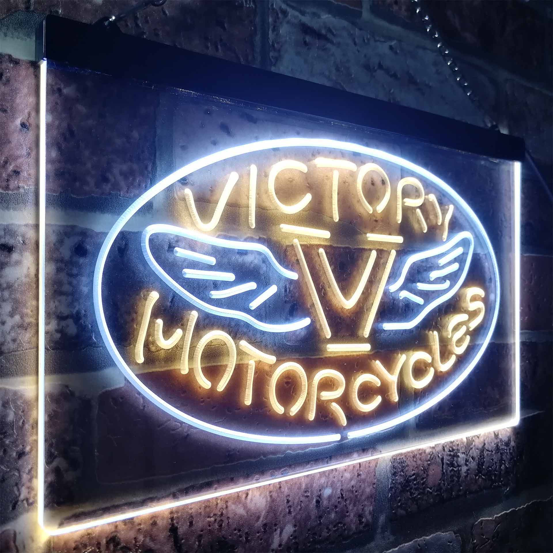 Victory Motorcycles Club LED Neon Sign