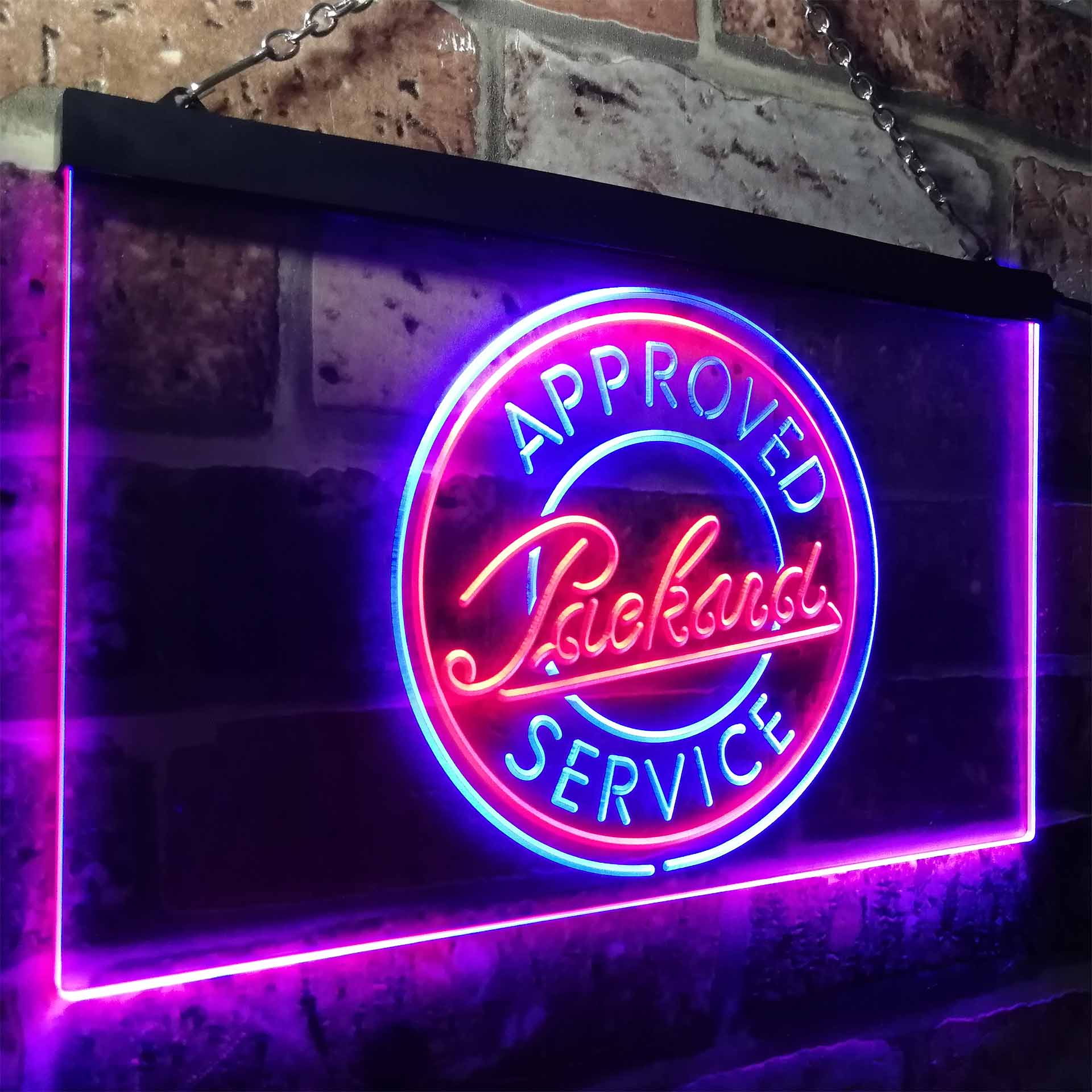 Approved Packard Service Garage LED Neon Sign