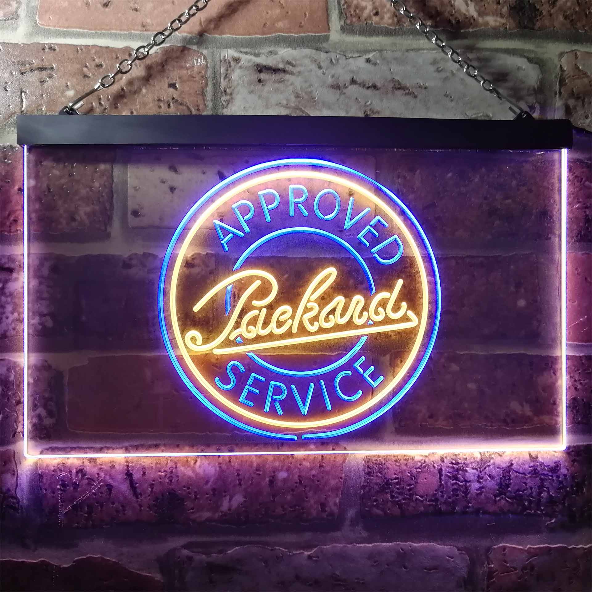 Approved Packard Service Garage LED Neon Sign