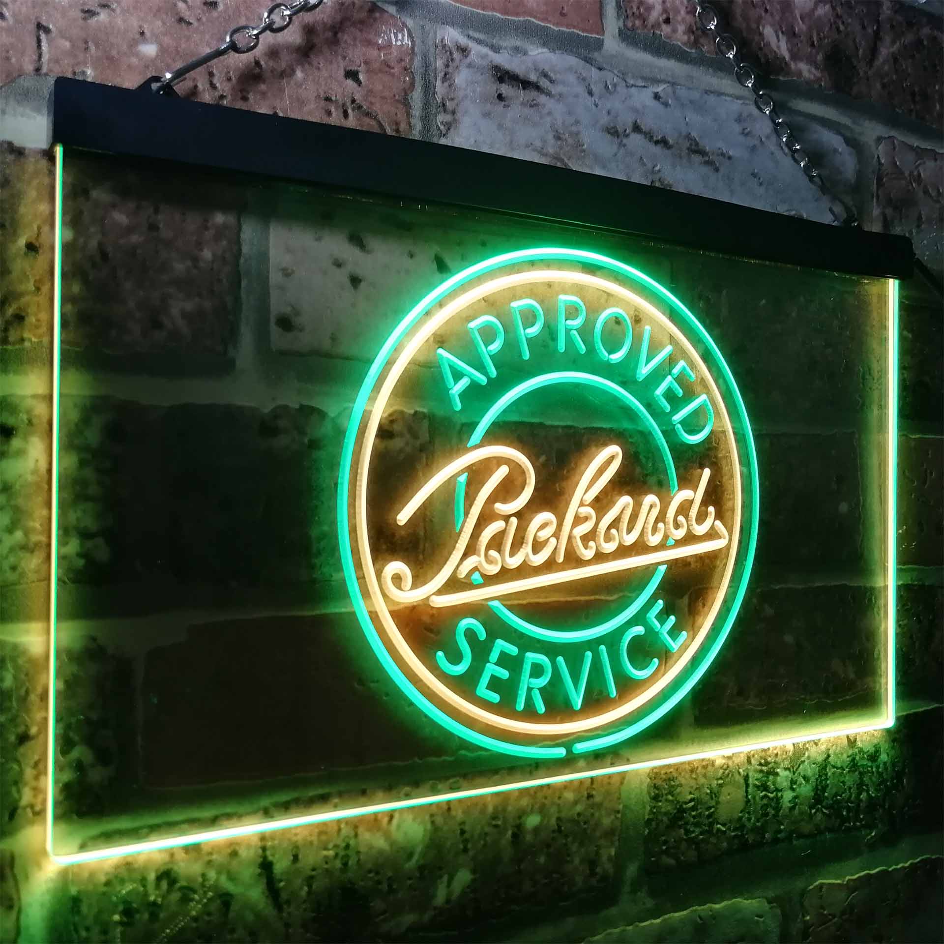 Approved Packard Service Garage LED Neon Sign