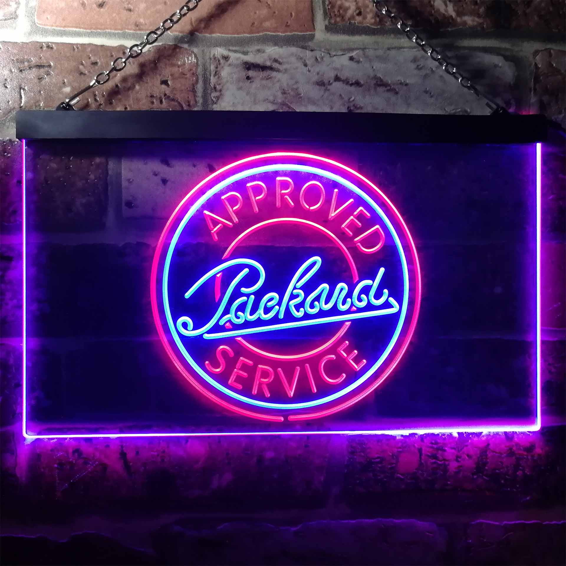 Approved Packard Service Garage LED Neon Sign