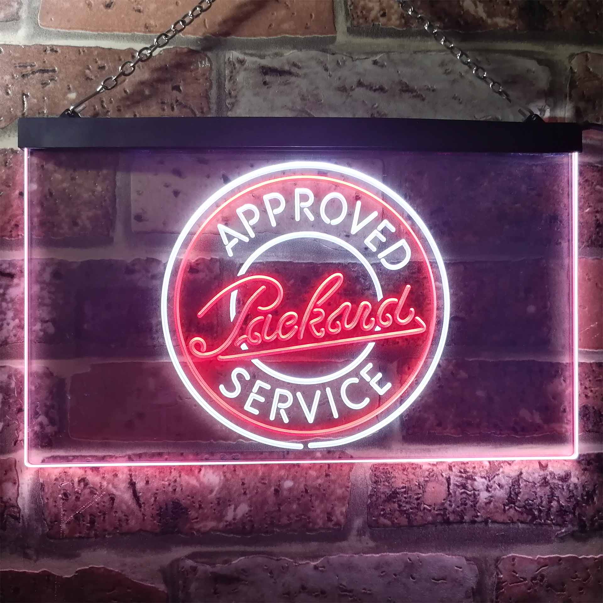 Approved Packard Service Garage LED Neon Sign