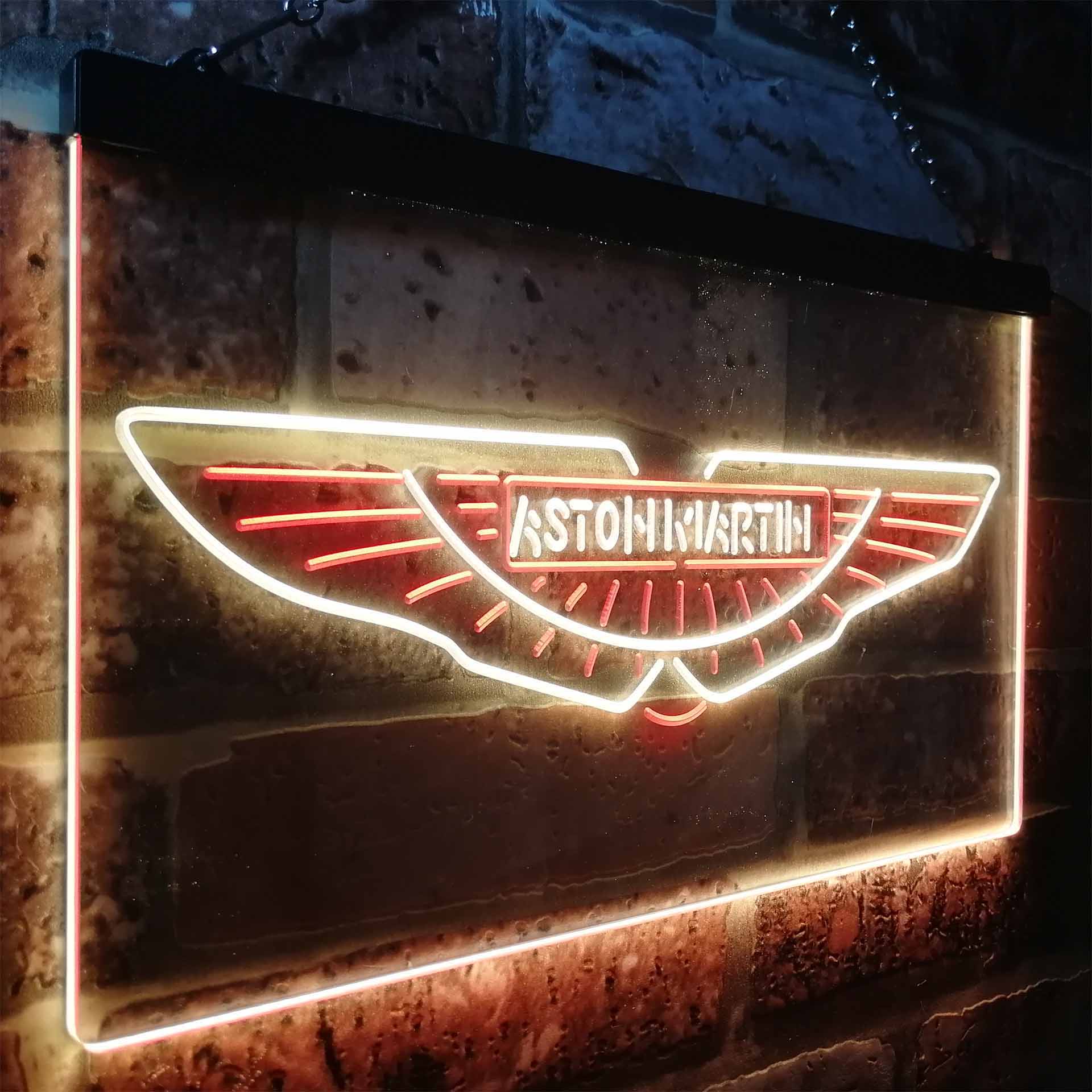 Aston Martin Sport Car Garage LED Neon Sign
