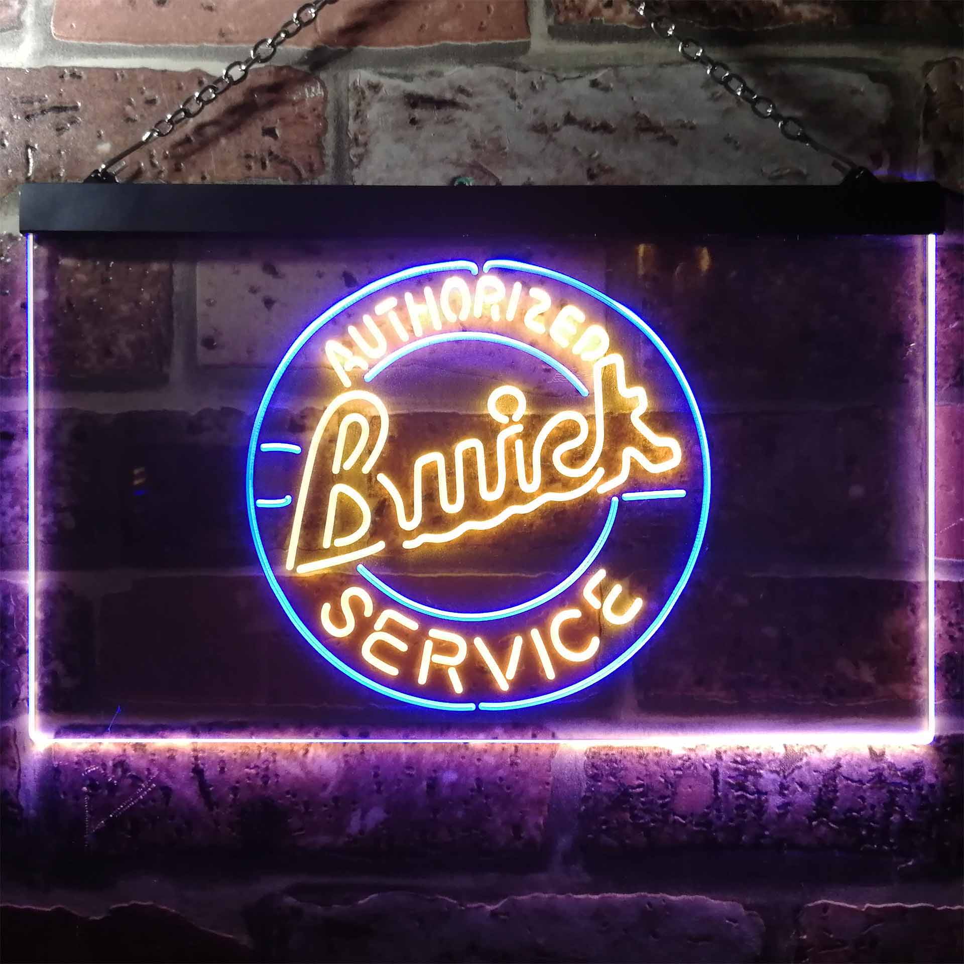 Buick Car Service LED Neon Sign