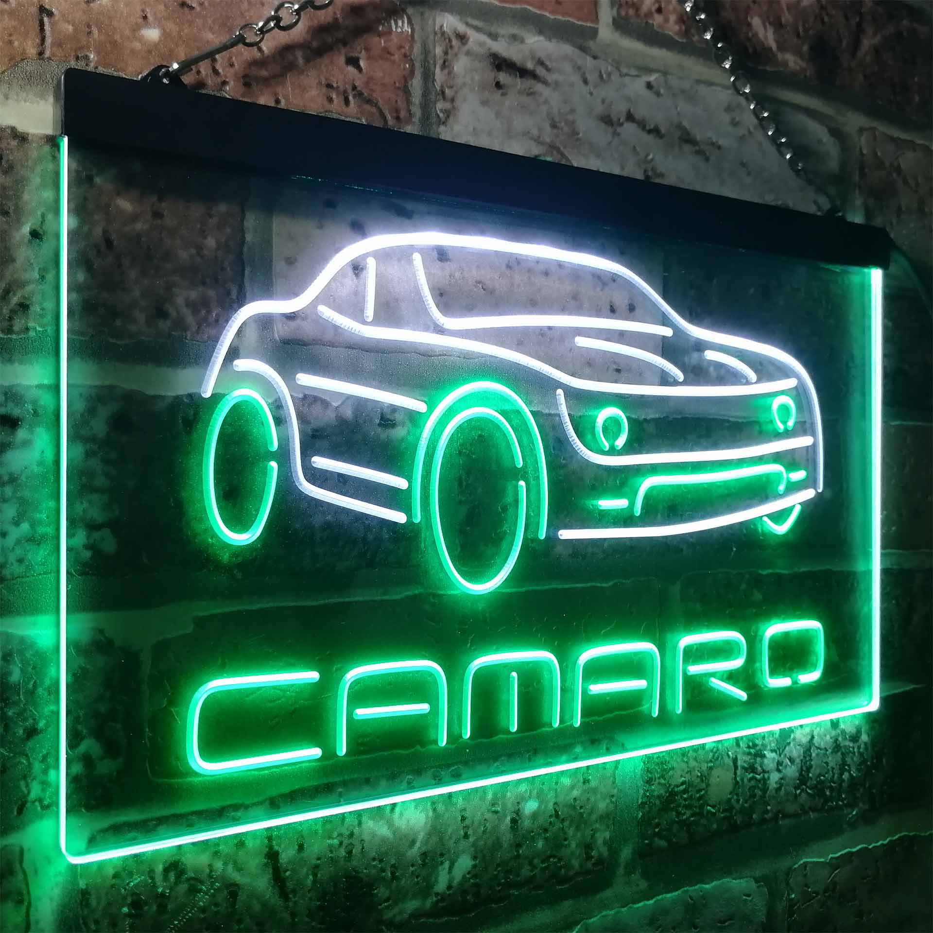 Camaro Chevrolet Car Garage LED Neon Sign