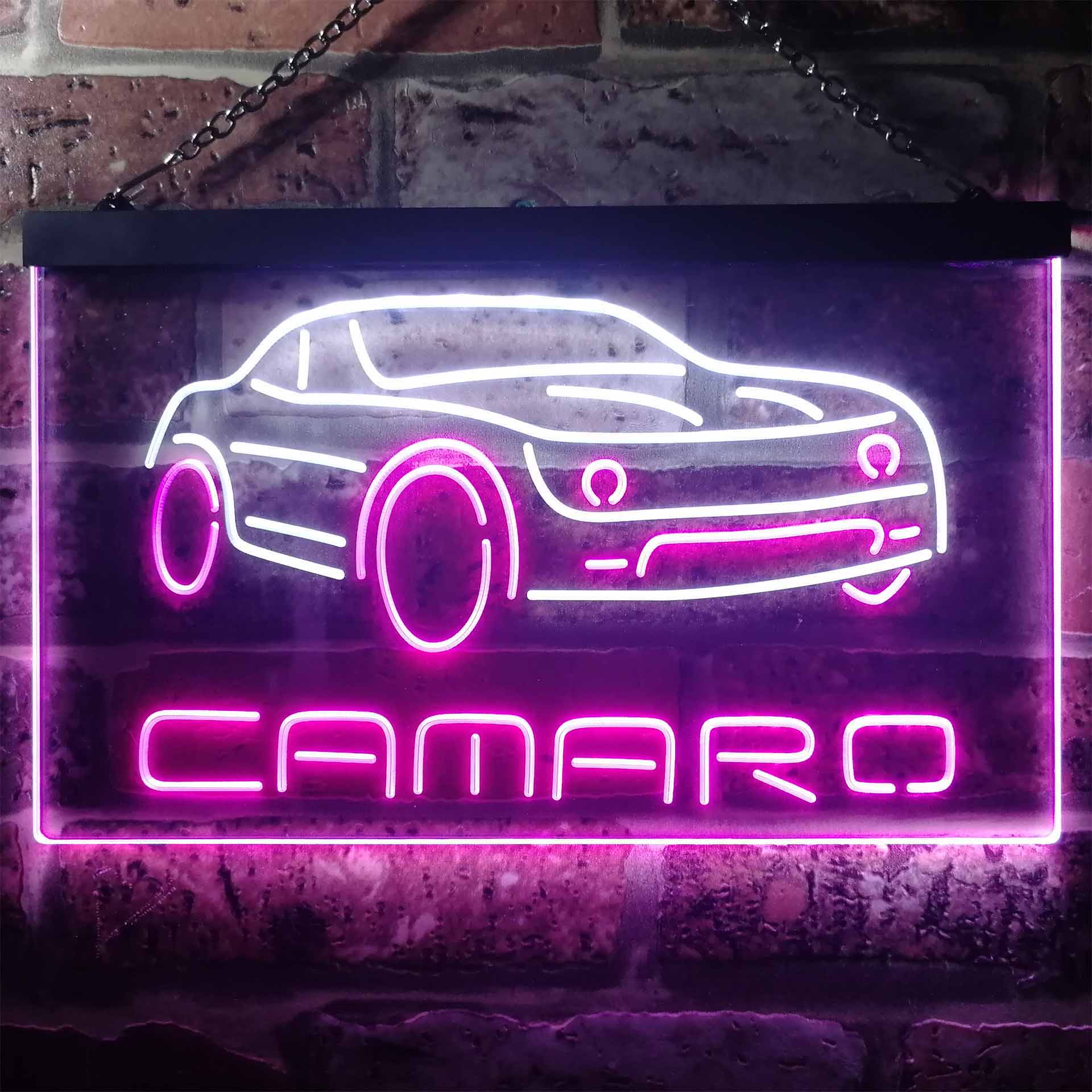 Camaro Chevrolet Car Garage LED Neon Sign