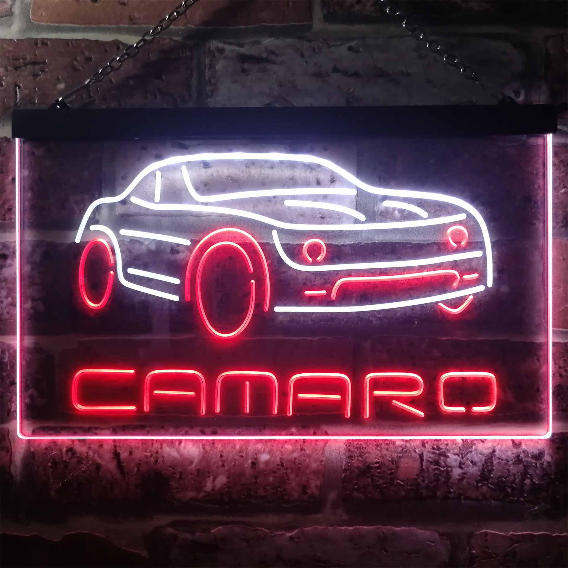 Camaro Chevrolet Car Garage LED Neon Sign