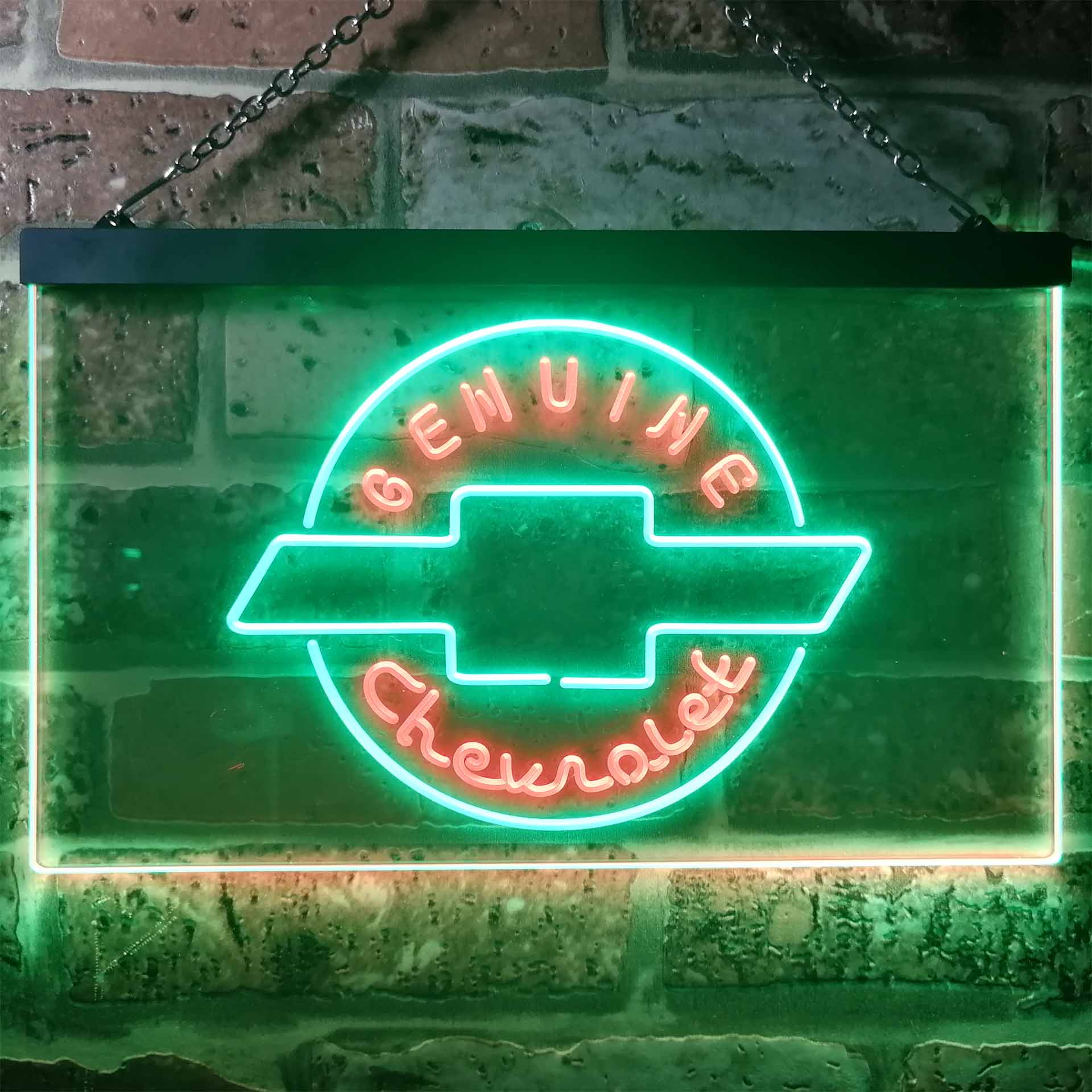 Chevy Led Sign Genuine Chevrolet Garage Neon Light Up Sign - Joyatwall – joyatwall