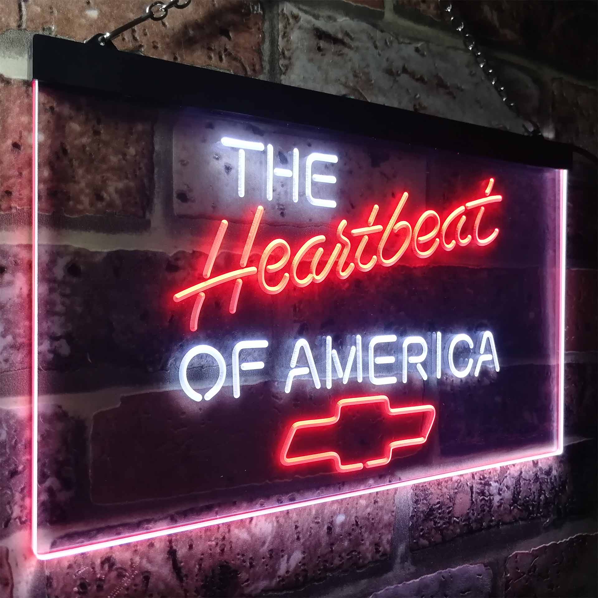 Chevrolet Heartbeat of America LED Neon Sign