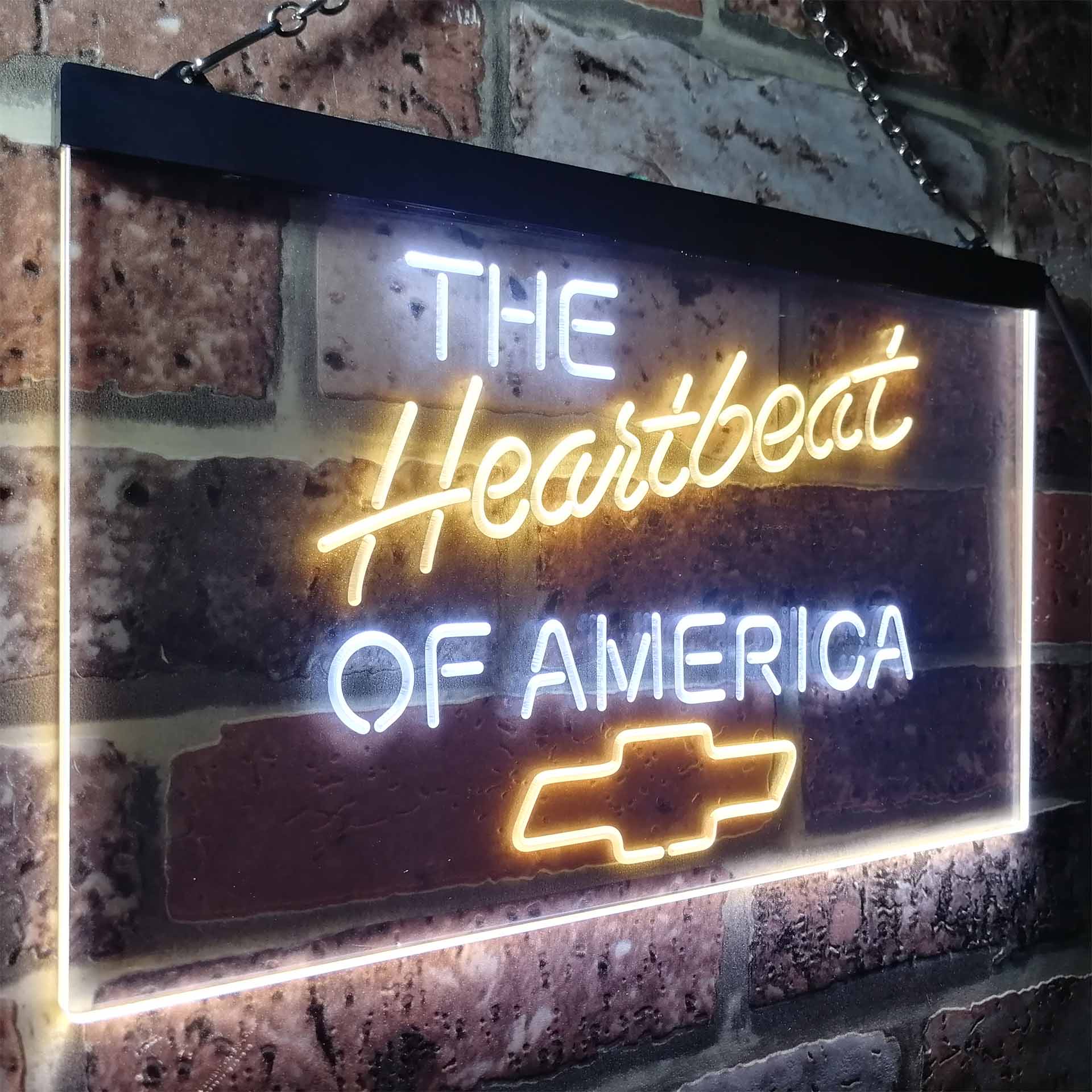 Chevrolet Heartbeat of America LED Neon Sign