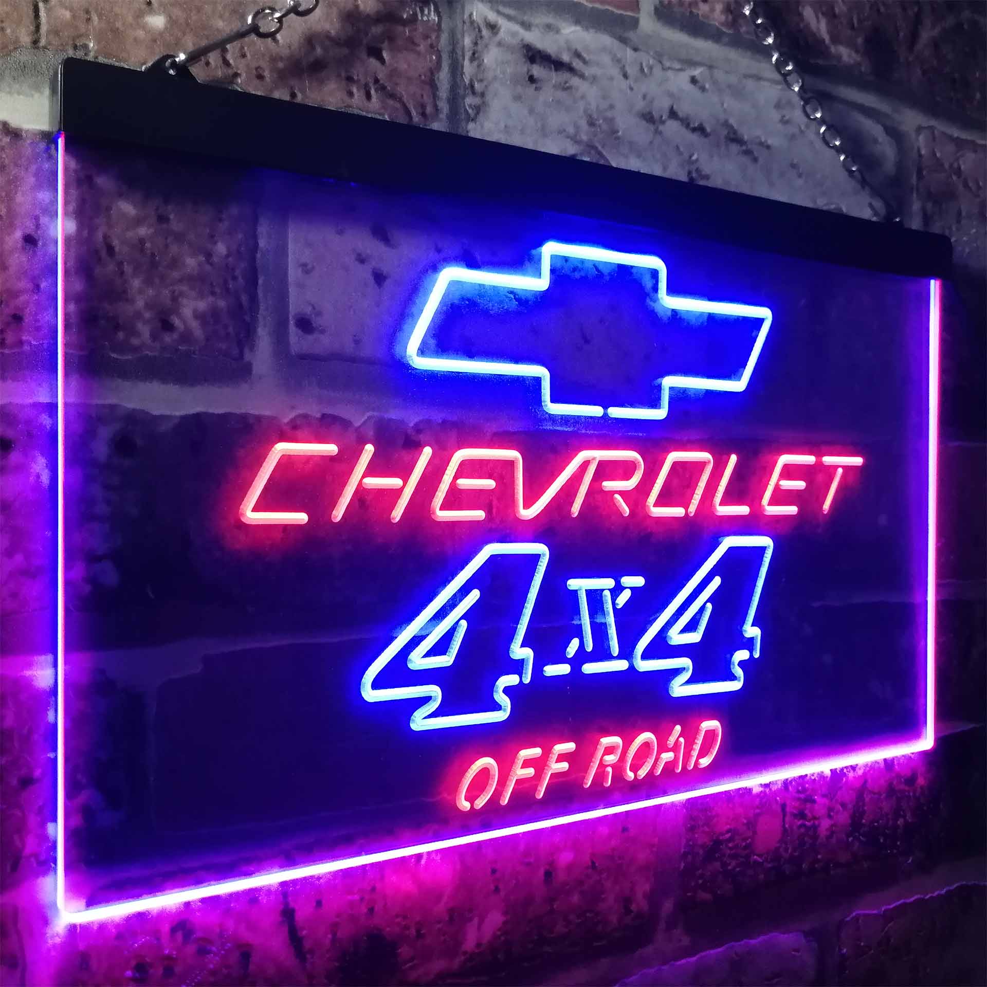 Chevrolet 4x4 Off Road LED Neon Sign