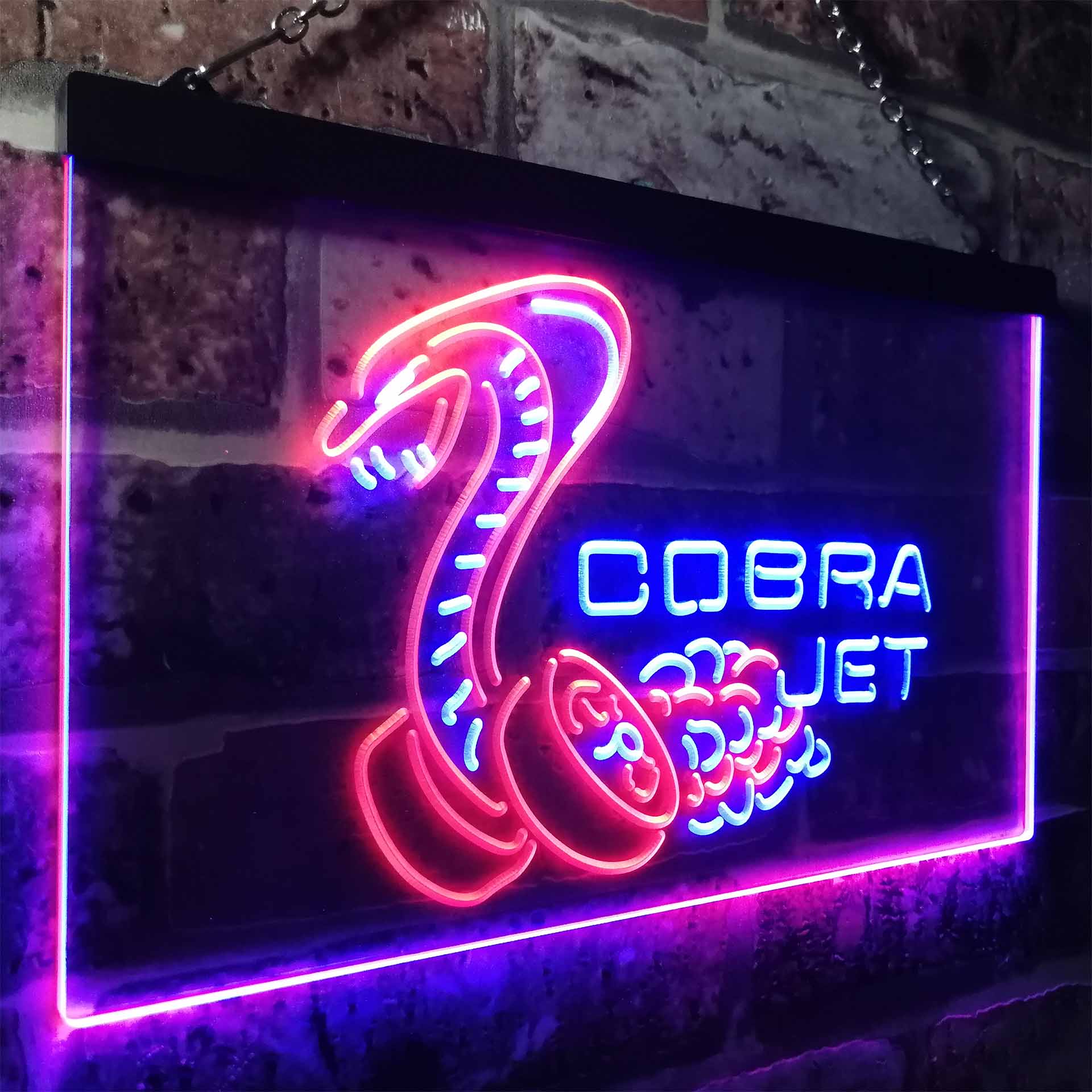 Cobra Jet Car LED Neon Sign