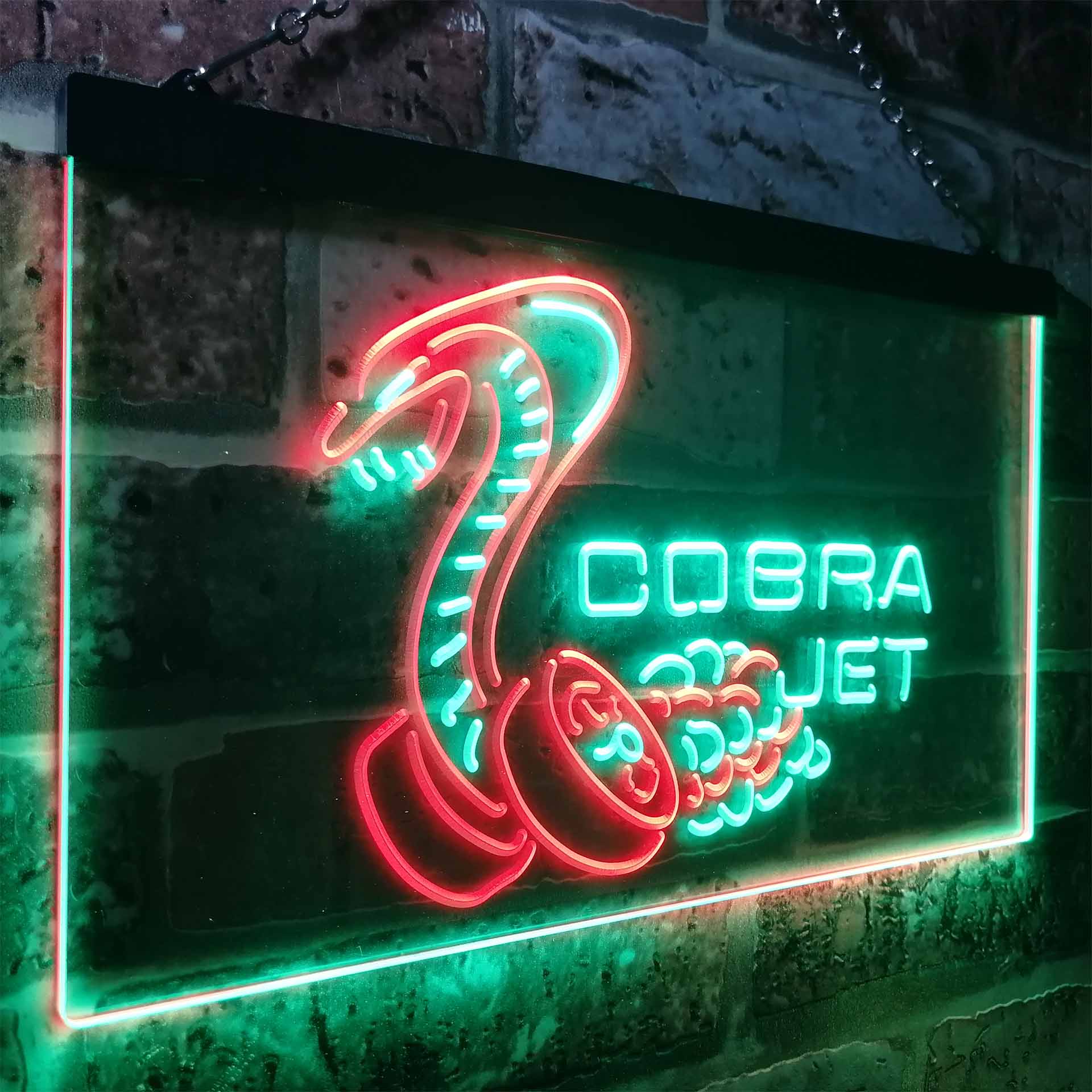 Cobra Jet Car LED Neon Sign