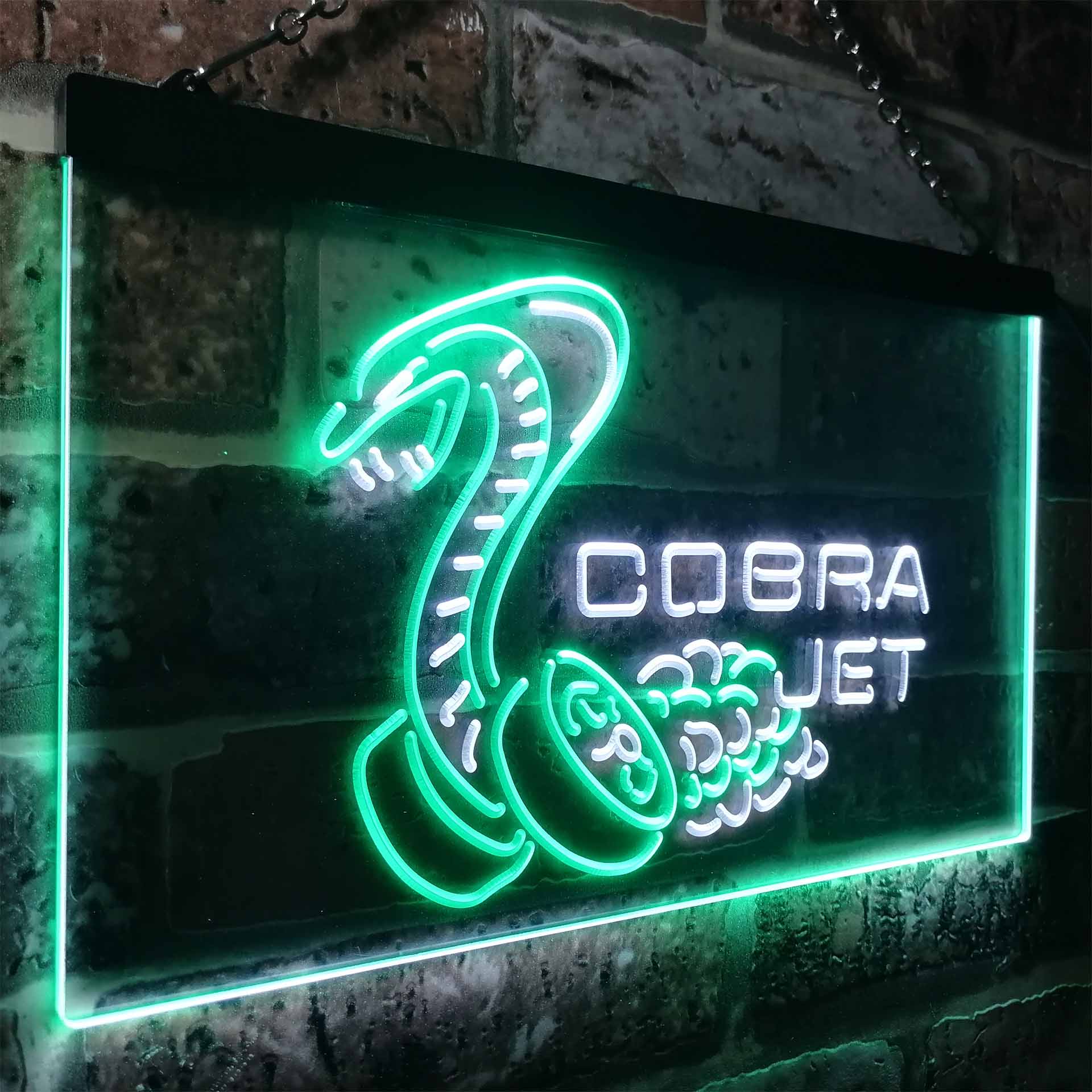 Cobra Jet Car LED Neon Sign