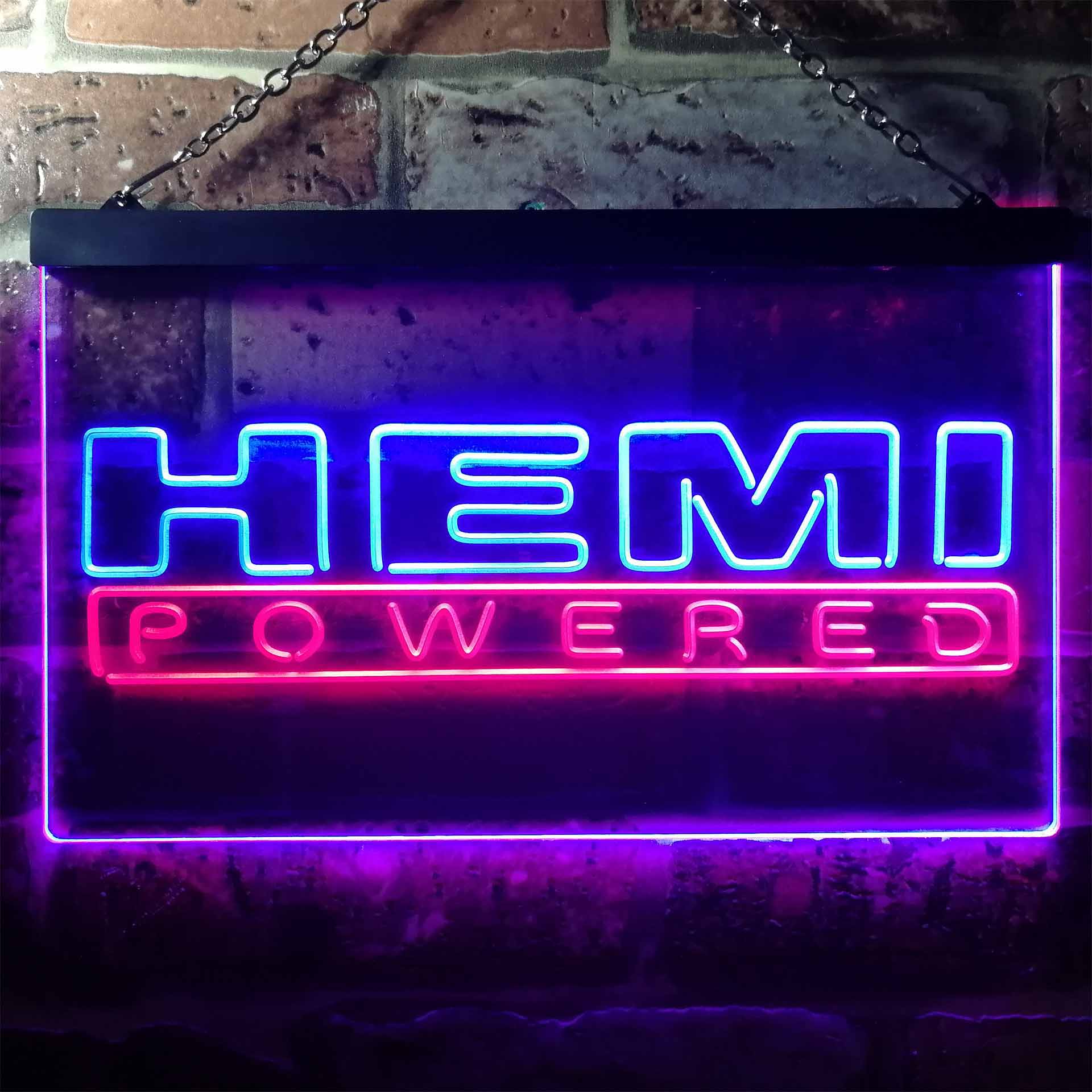 Hemi Powered Car LED Neon Sign