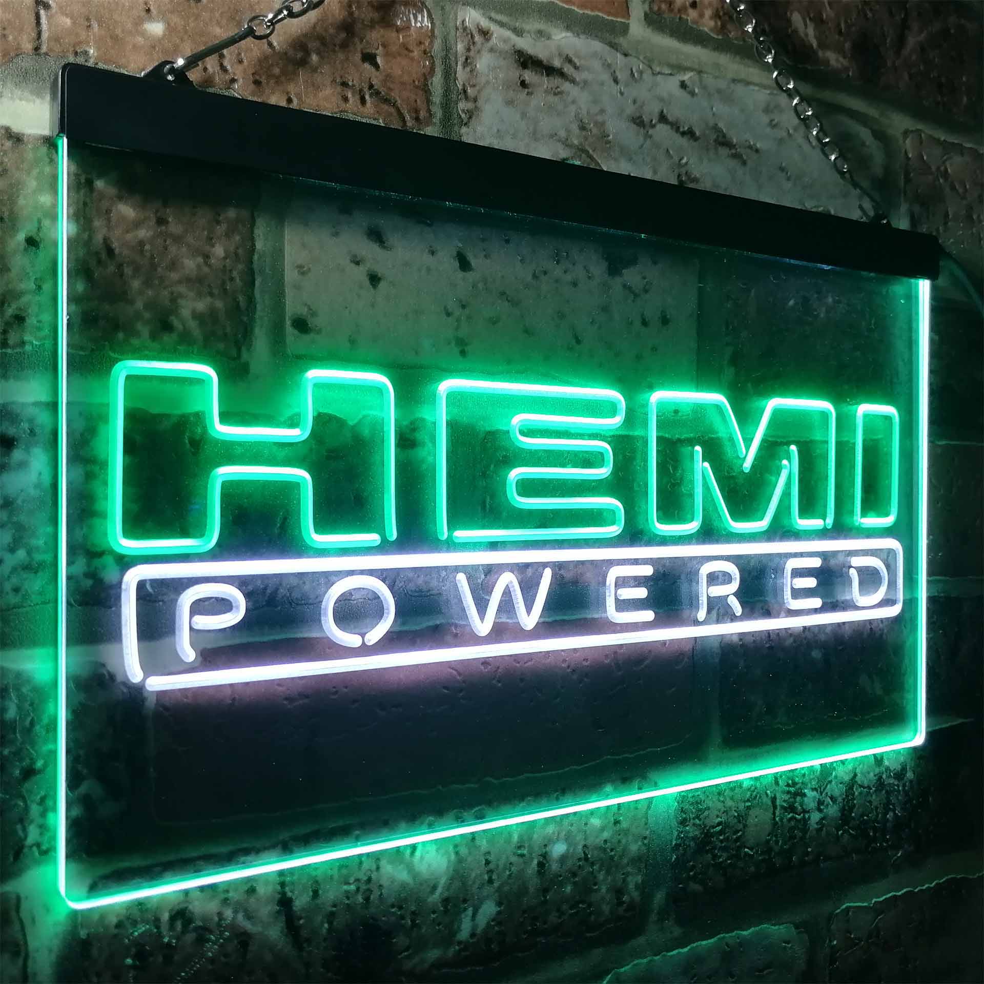 Hemi Powered Car LED Neon Sign