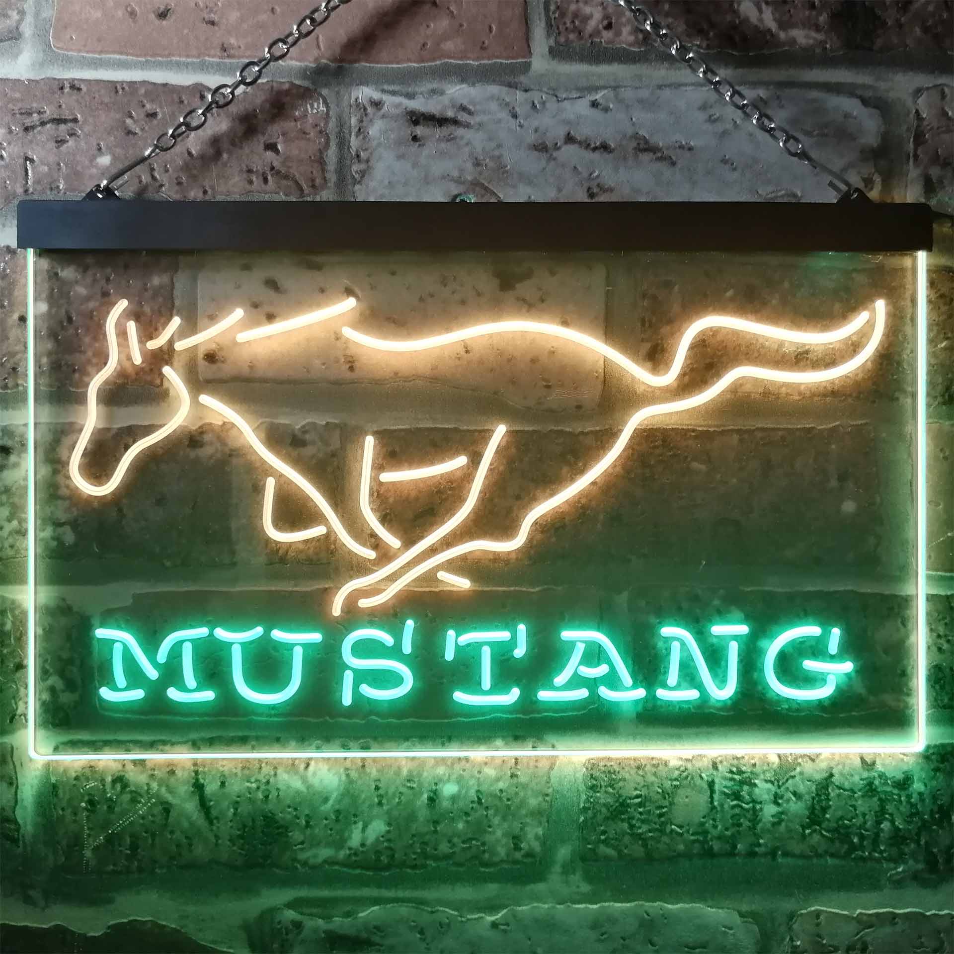 Mustang Ford LED Neon Sign