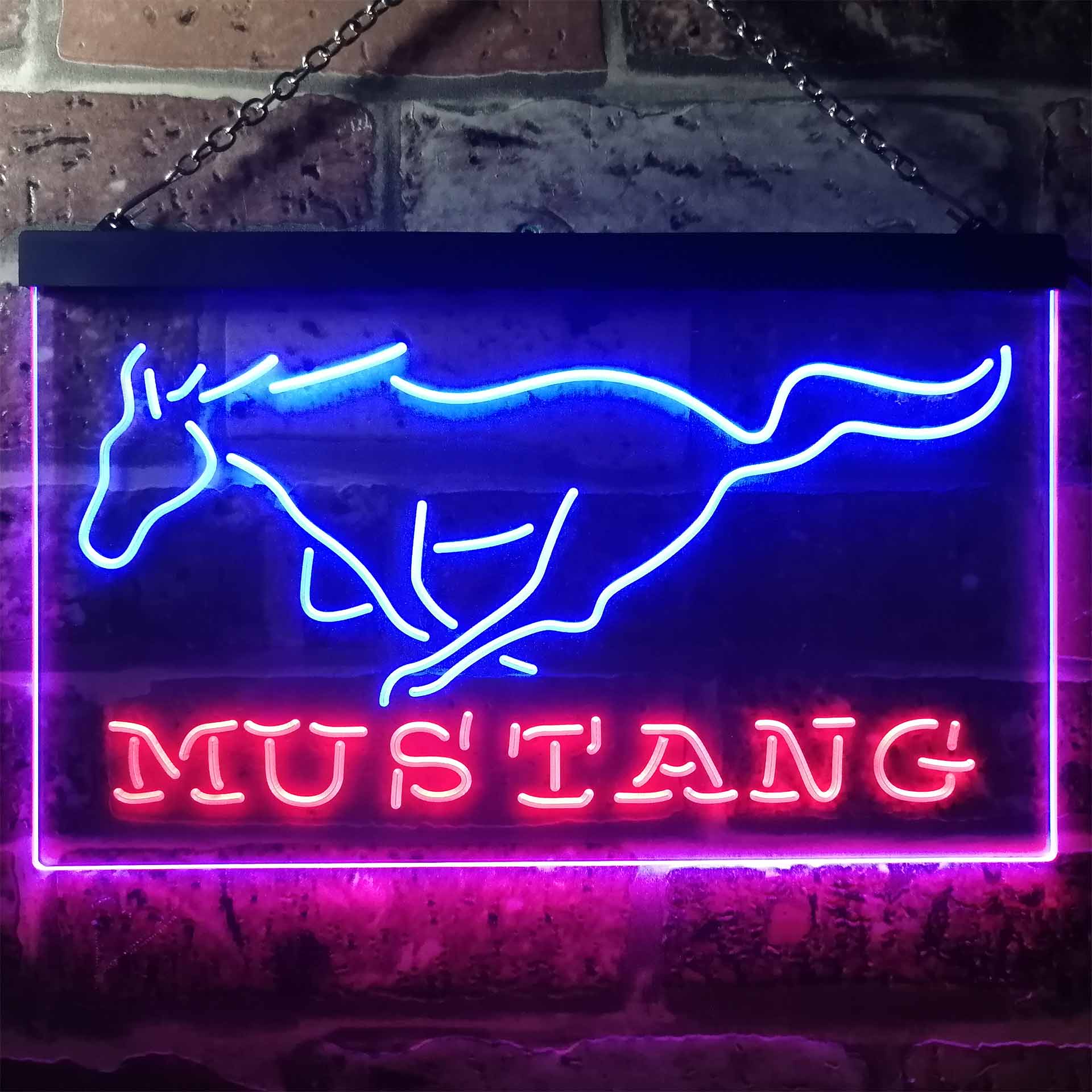Mustang Ford LED Neon Sign