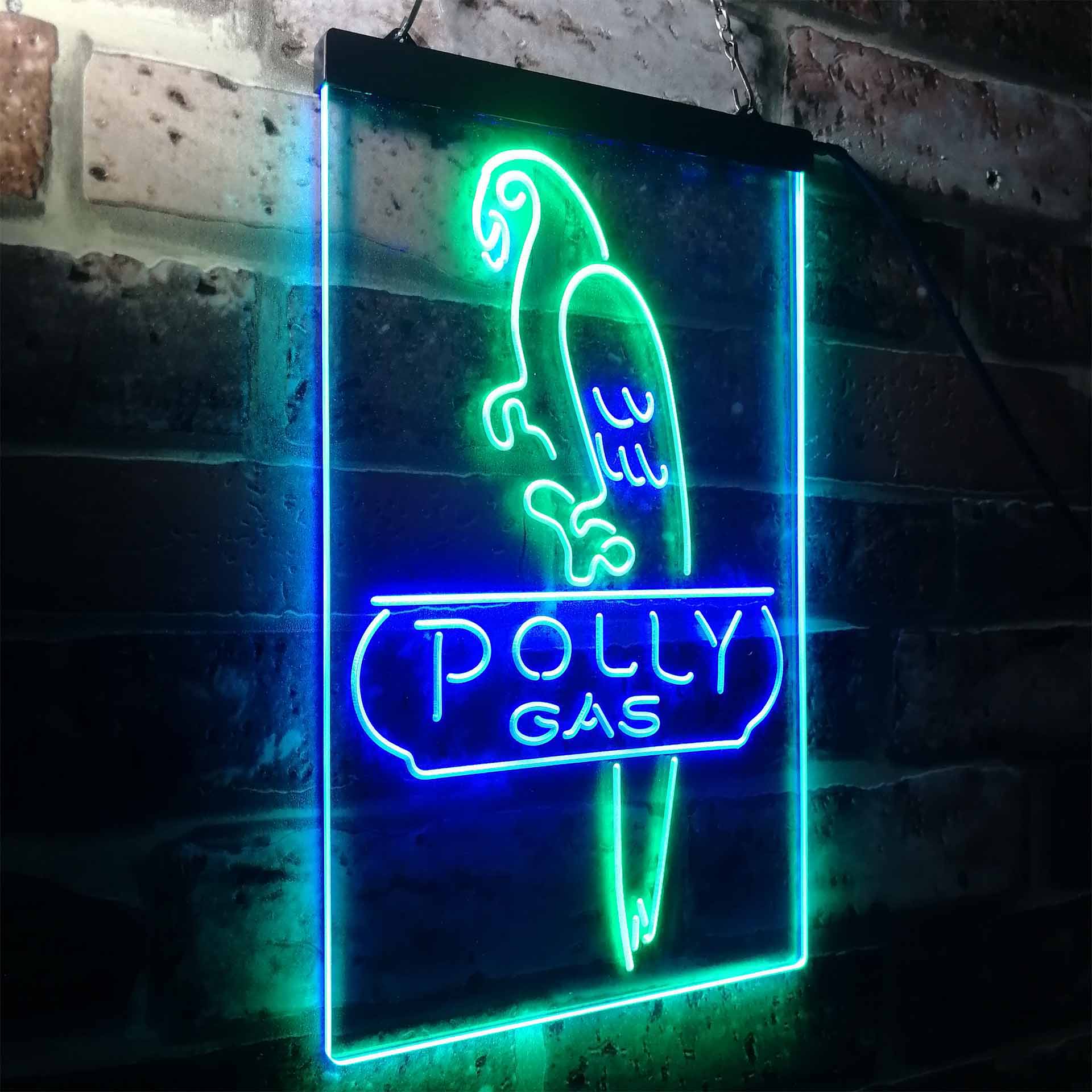 Polly Gas Parrot LED Neon Sign