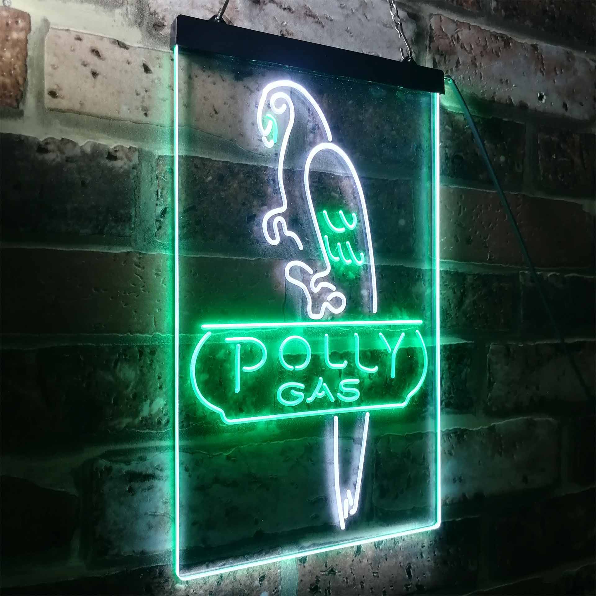 Polly Gas Parrot LED Neon Sign