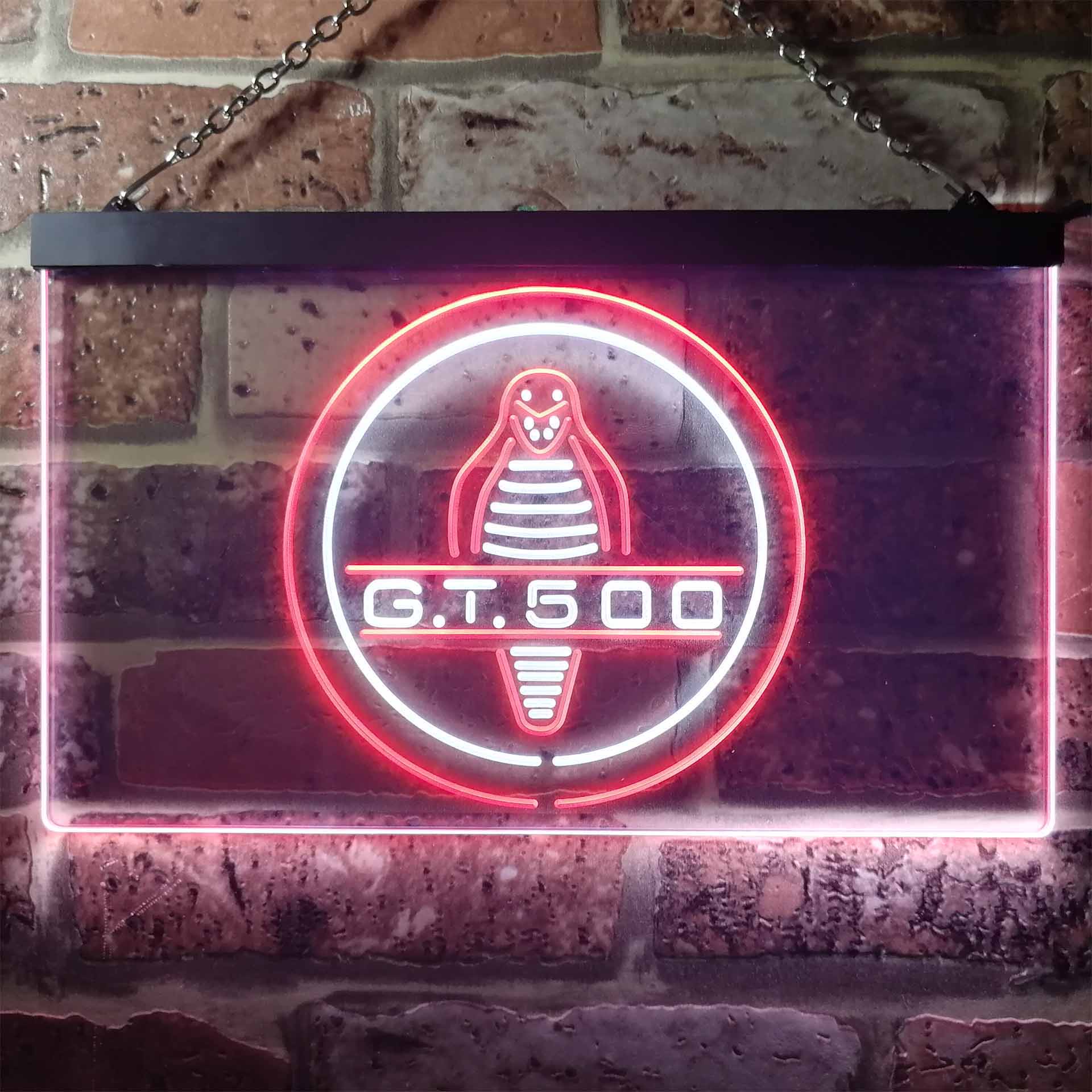 Ford Mustang Shelby Cobra GT 500 LED Neon Sign