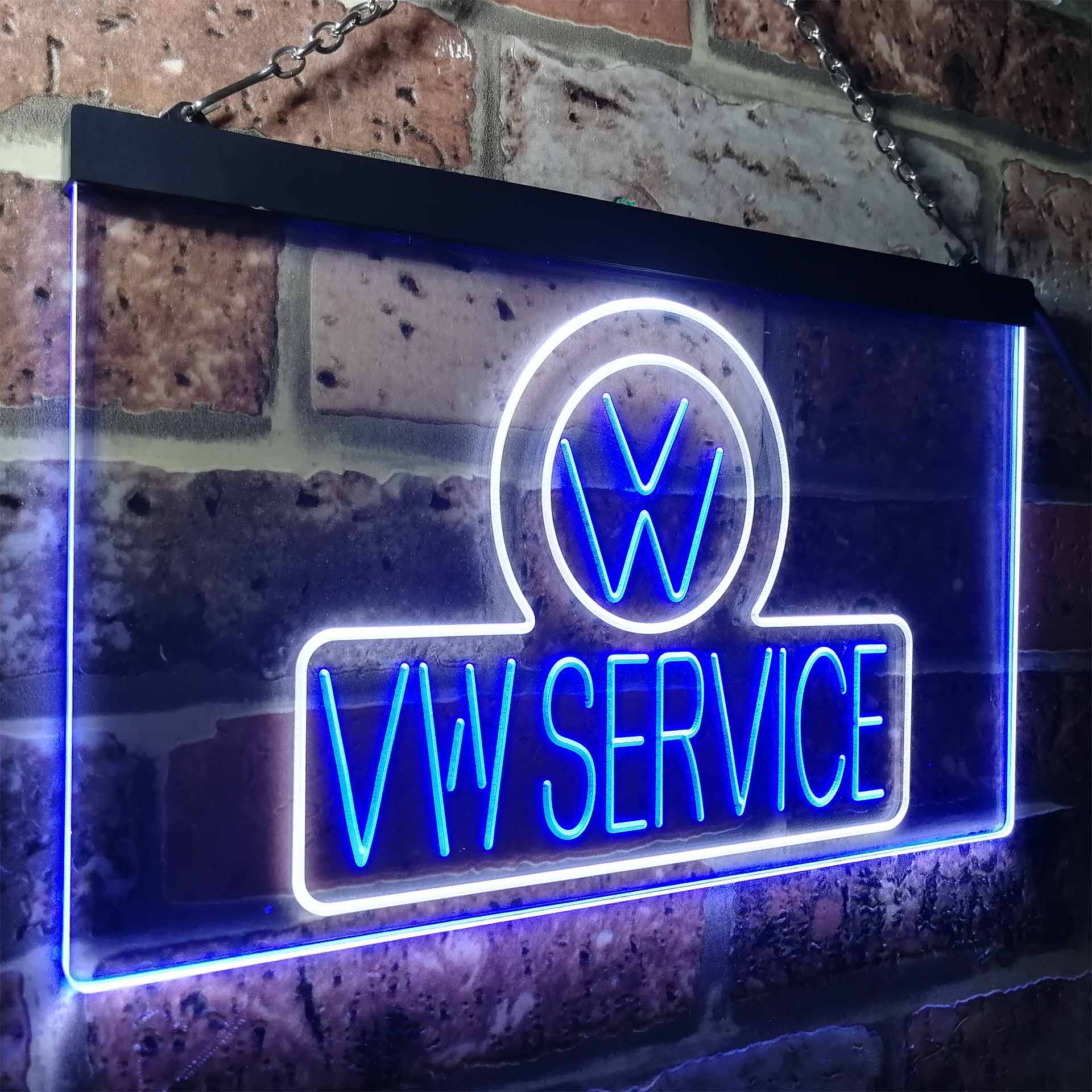 Volkswagen VW Service LED Neon Sign