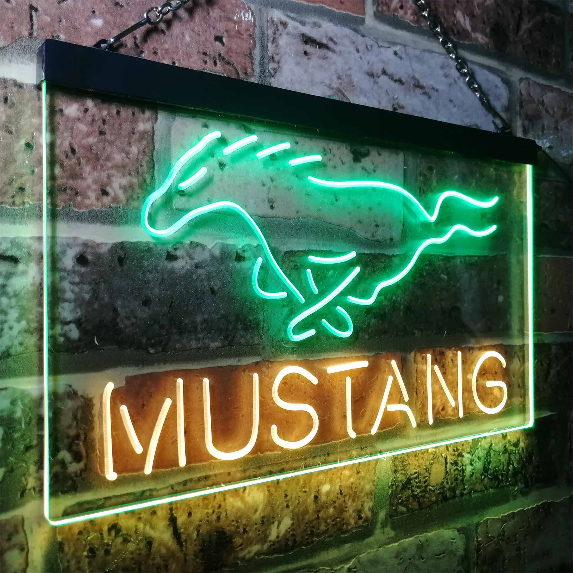 Ford Mustang Car LED Neon Sign