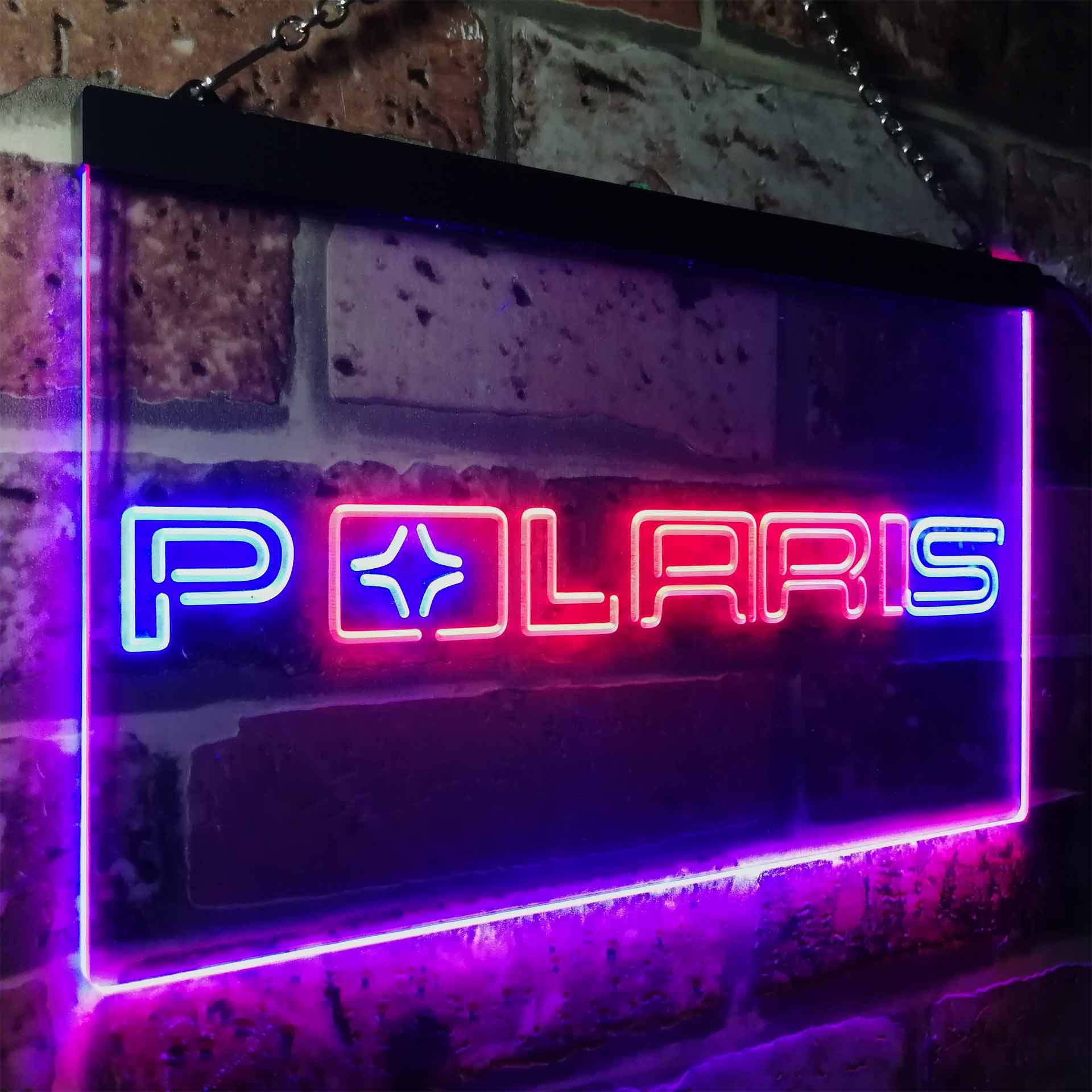 Polaris Snowmobile LED Neon Sign