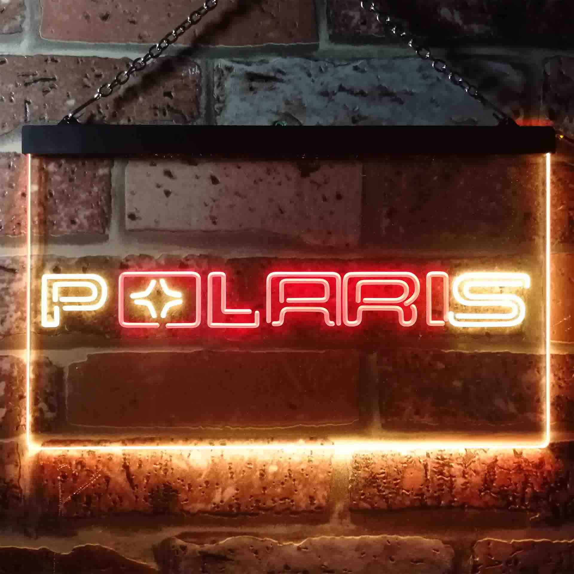 Polaris Snowmobile LED Neon Sign