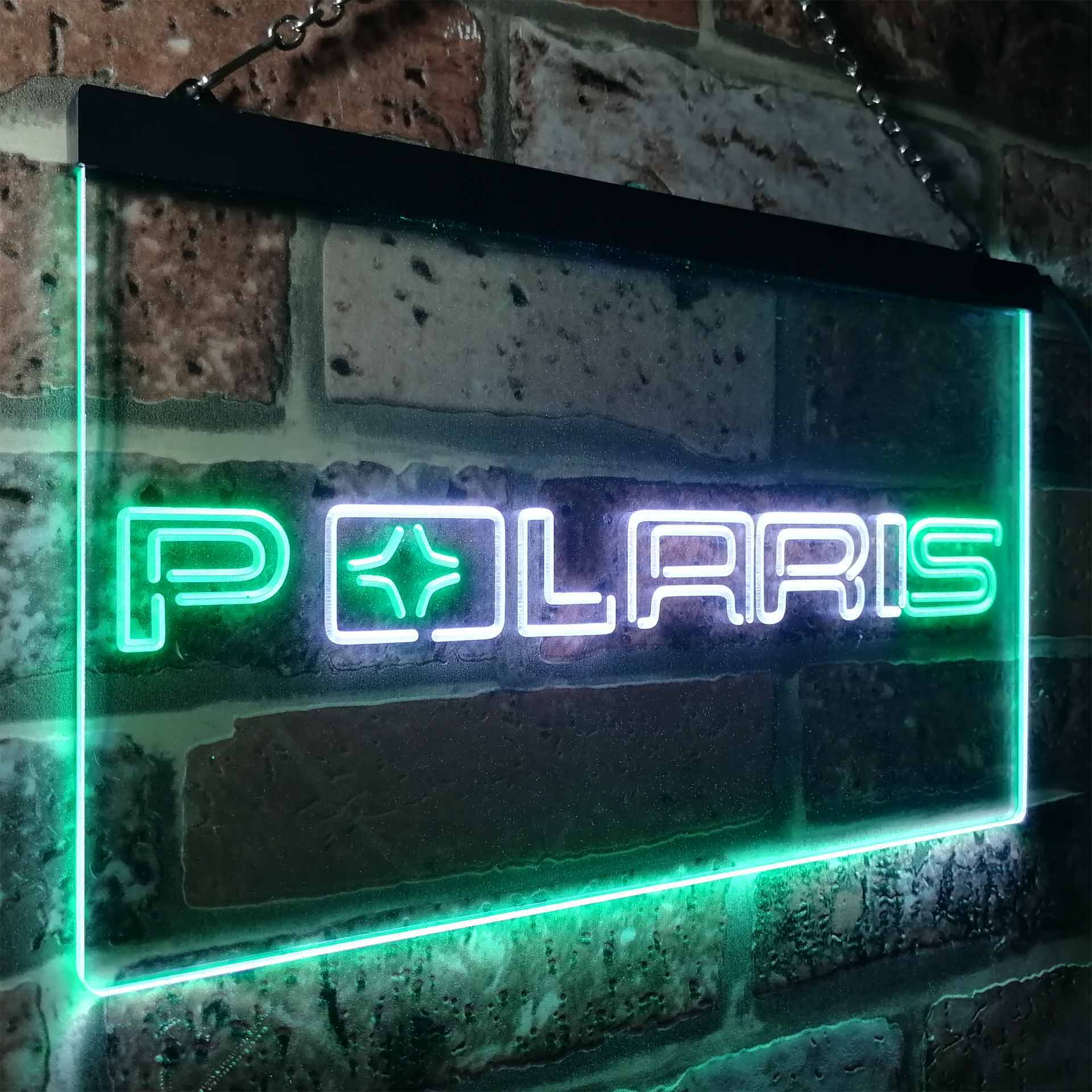 Polaris Snowmobile LED Neon Sign