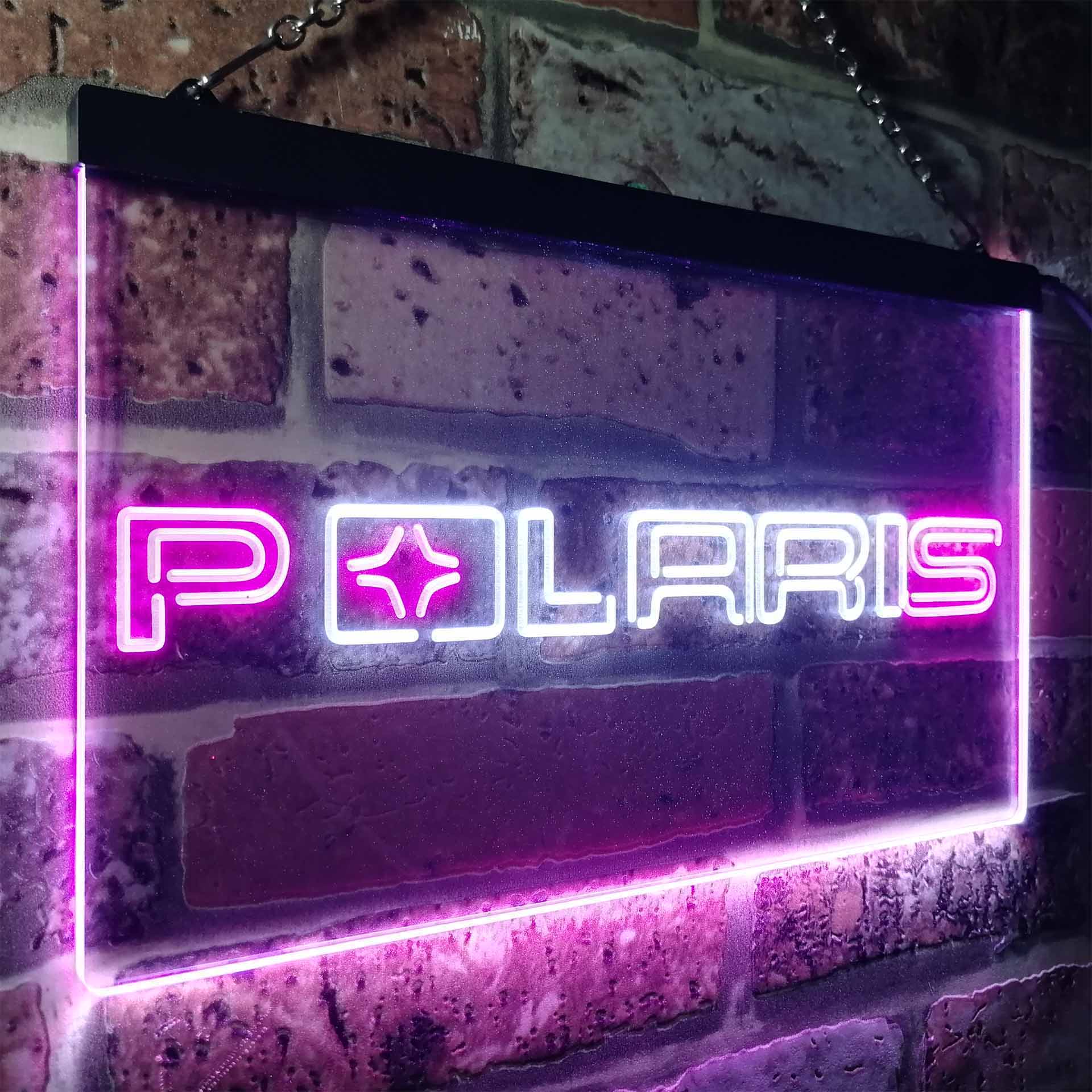 Polaris Snowmobile LED Neon Sign