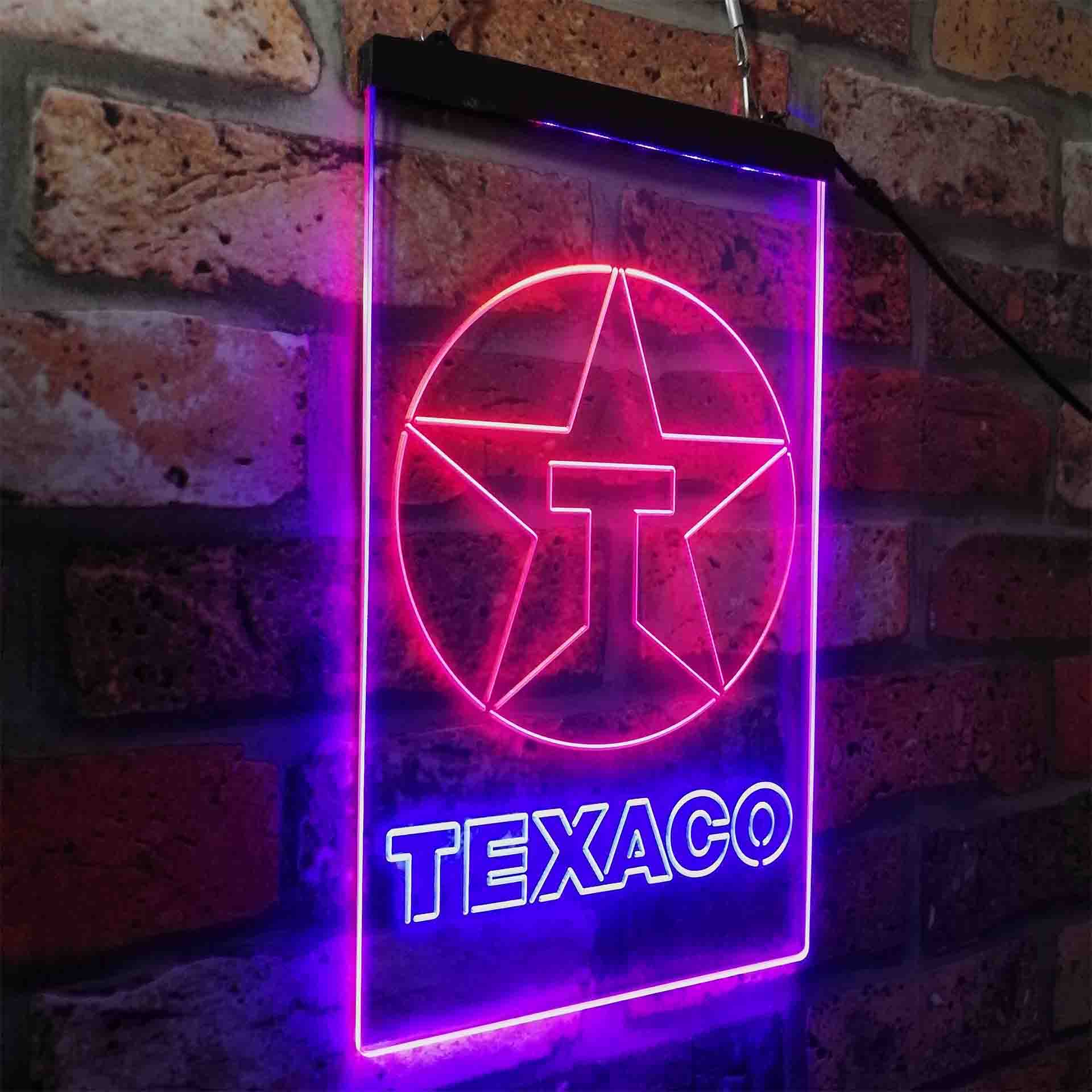 Texaco Oil Station LED Neon Sign