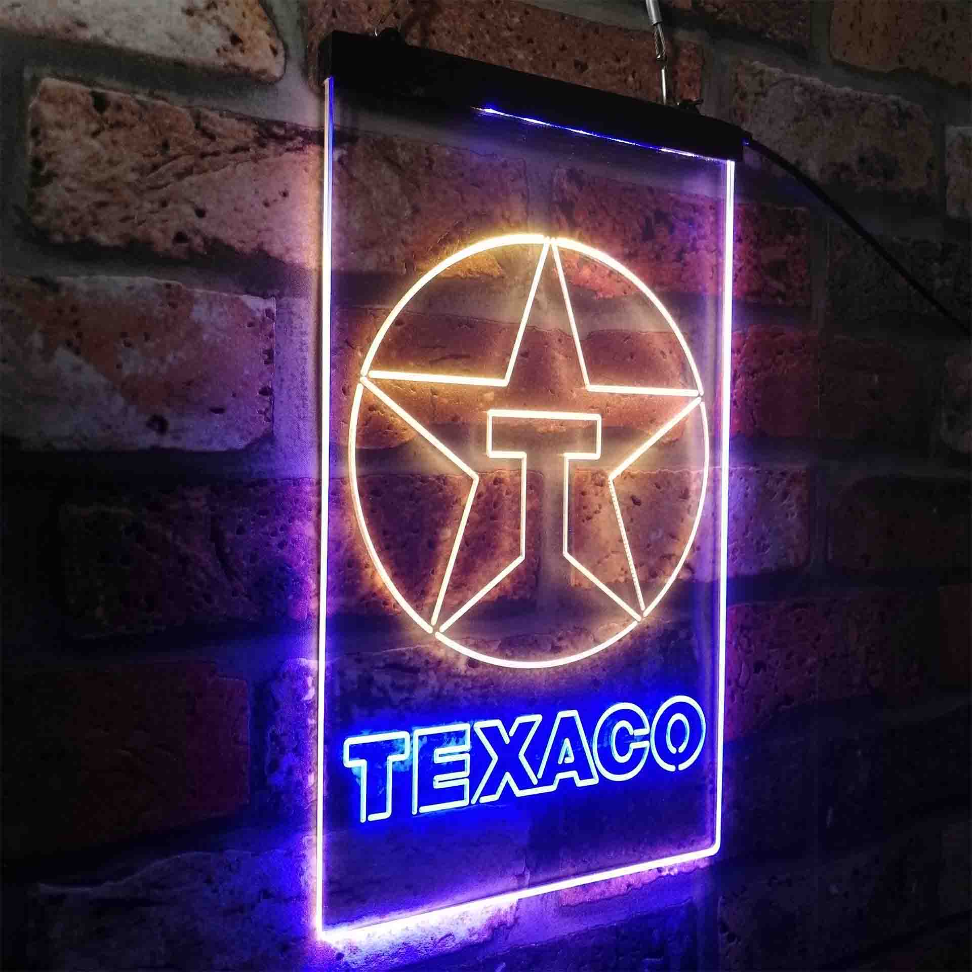 Texaco Oil Station LED Neon Sign