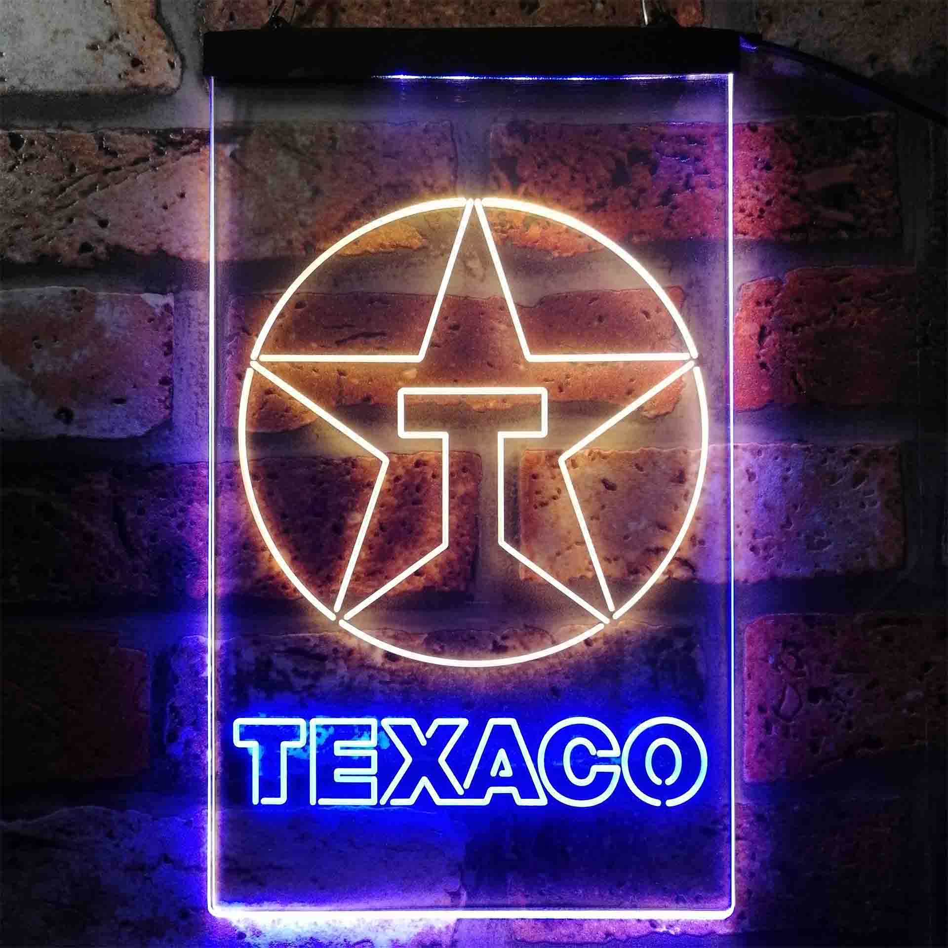 Texaco Oil Station LED Neon Sign